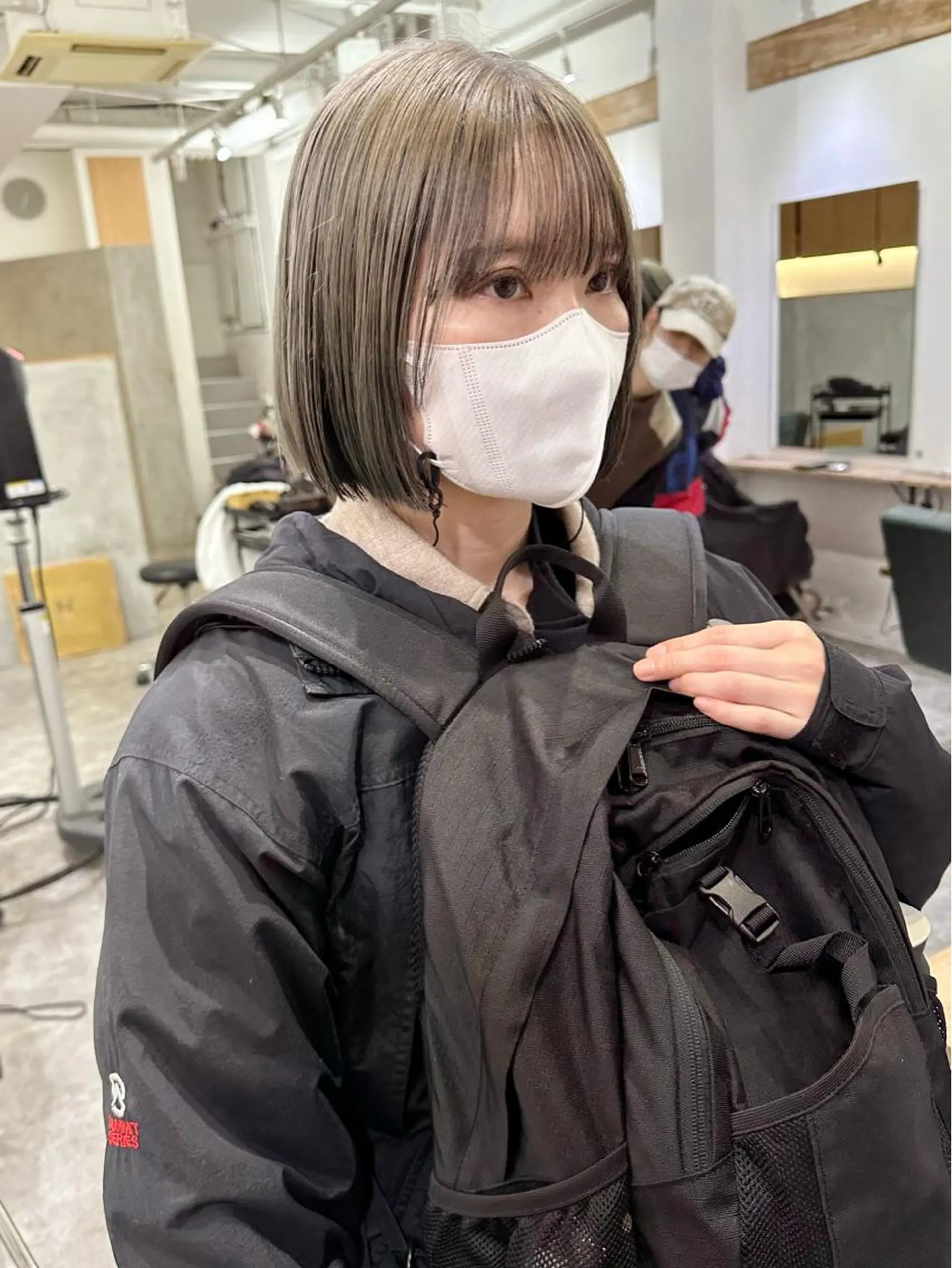 ショート カラー カット ヘアカラー トリートメント パーマ/透明感カラー /ボブ/吉田一生のヘアスタイル