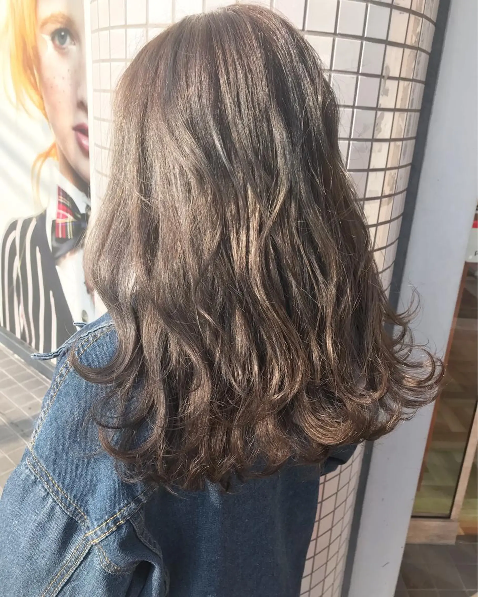 セミロング 💎馴染むエクステ× 縮毛矯正TOMO💎のヘアスタイル