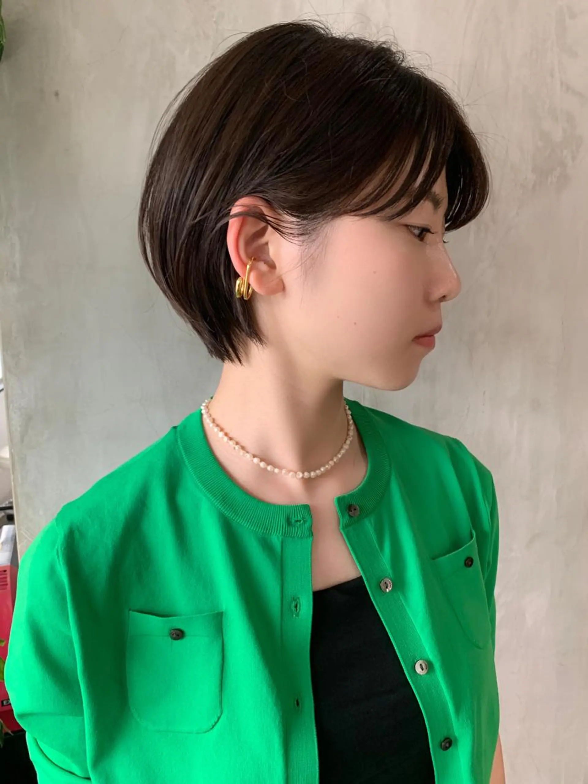 ショート なかの たくみのヘアスタイル