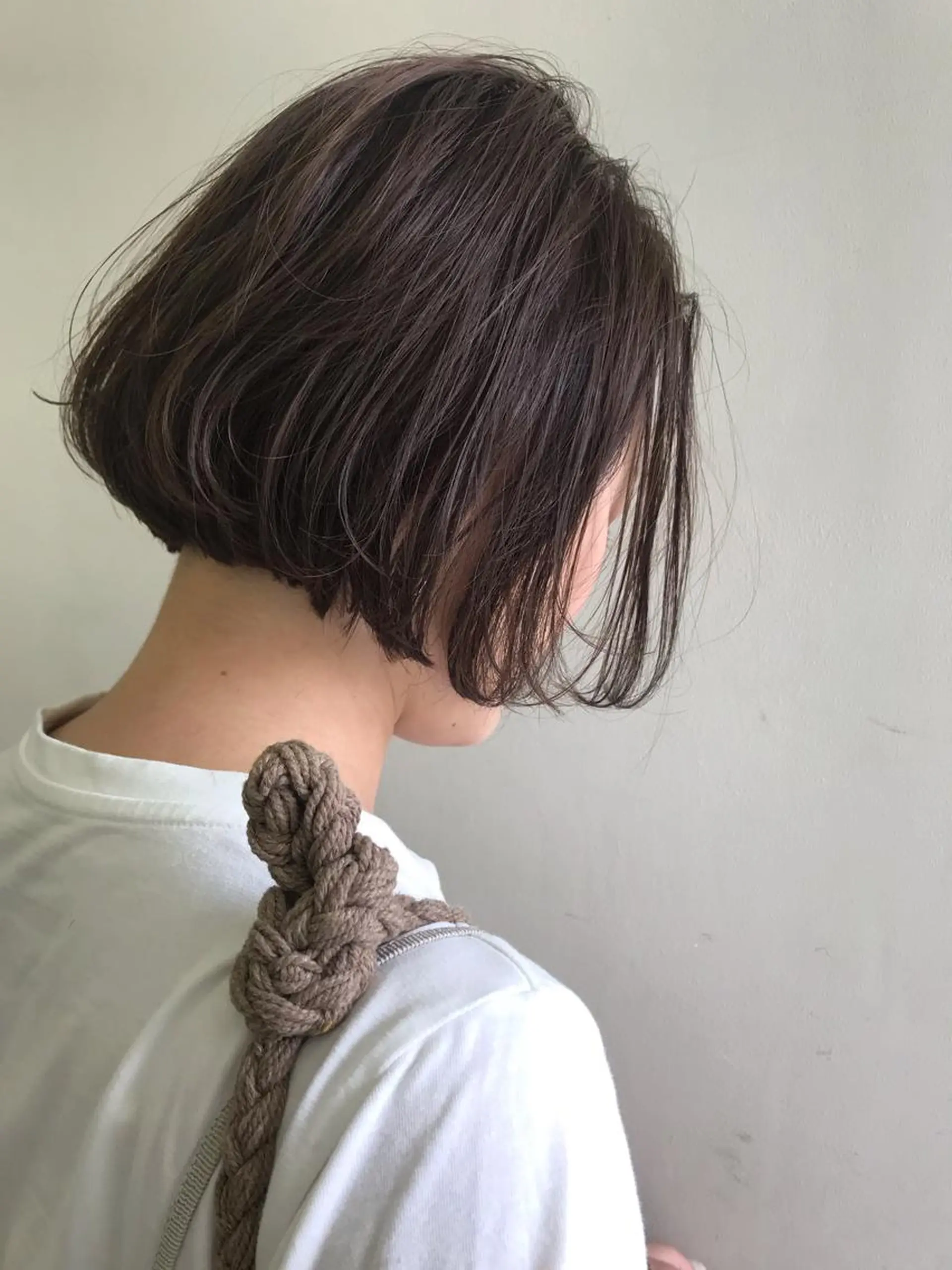 ショート カラー 貫洞 大介のヘアスタイル