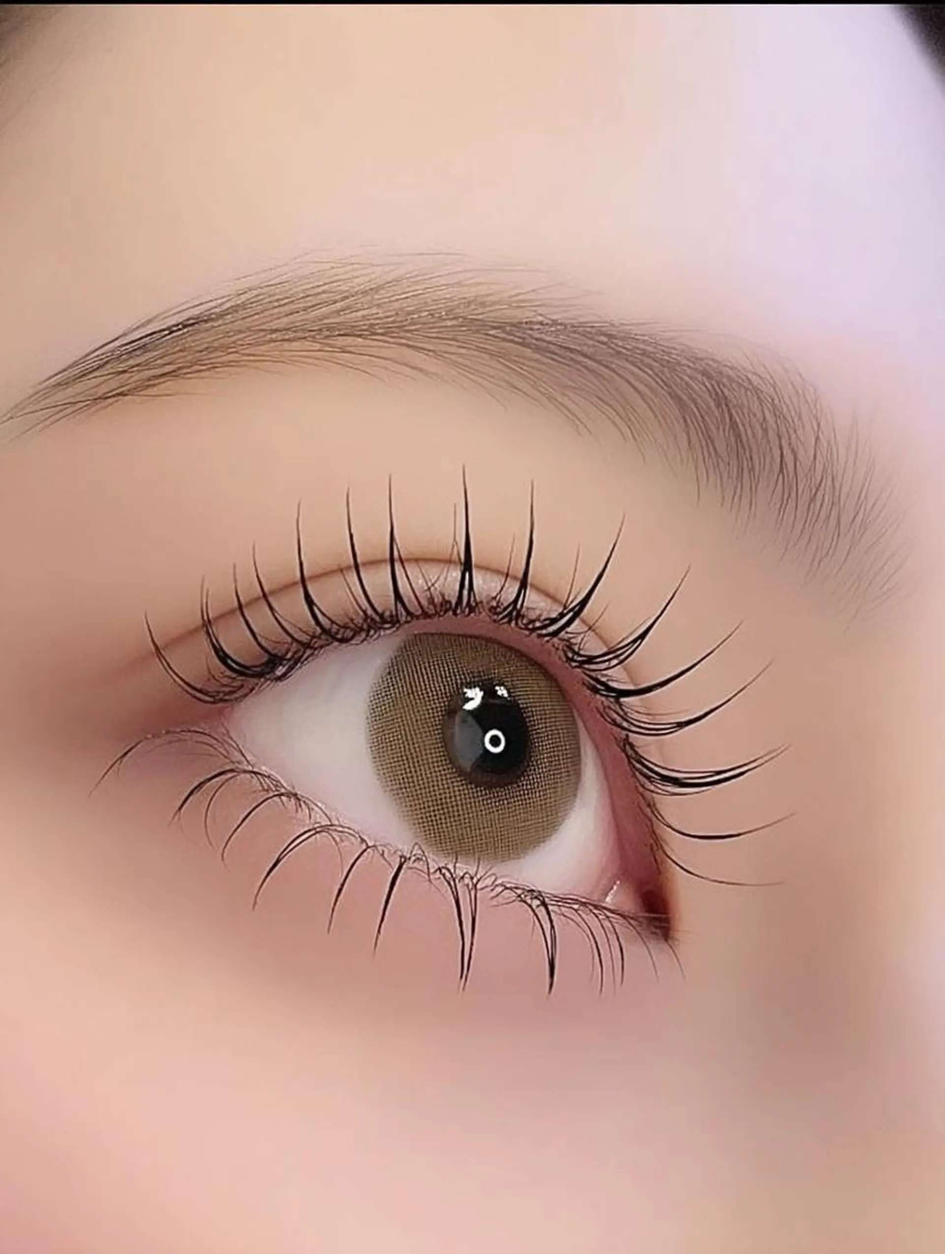 マツエク・マツパ 束感まつ毛 韓国風マツエク パリジェンヌラッシュリフト まつげパーマ マツパ まつ毛パーマ🎀 Nagomi🪄🤍のマツエク・マツパデザイン
