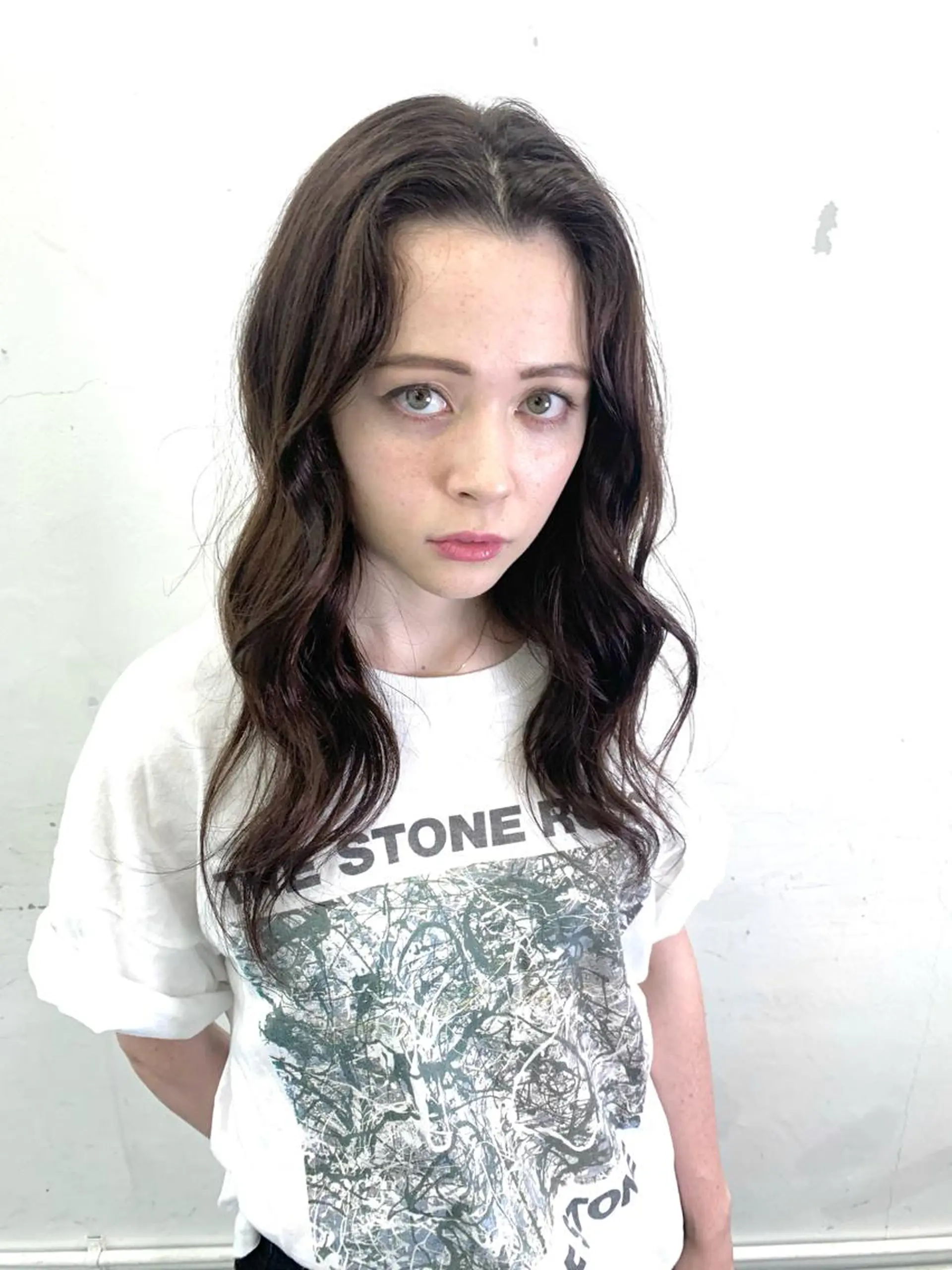 セミロング カラー ヘアアレンジ カット ヘアカラー トリートメント HARU//原宿🤍 リピート率NO.1のヘアスタイル