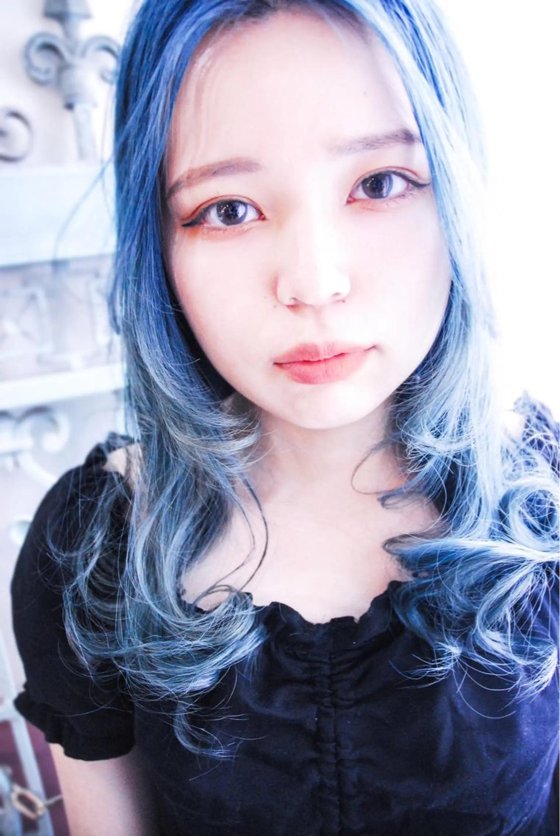 ロング カラー パーマ ヘアアレンジ メンズ 表参道Lise おおいしおりのヘアスタイル