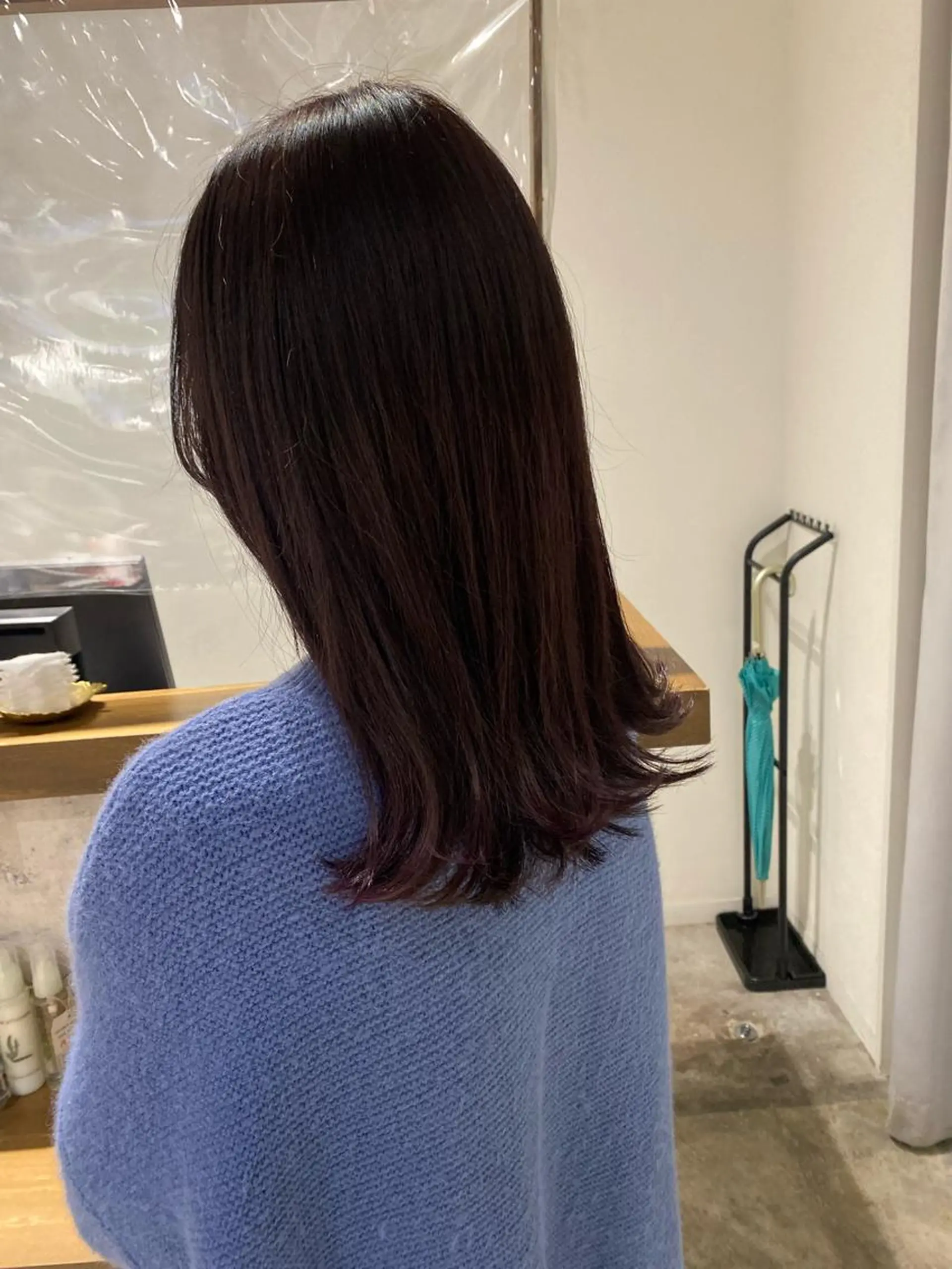 ロング カラー 韓国レイヤー/ 縮毛矯正🎀minaのヘアスタイル