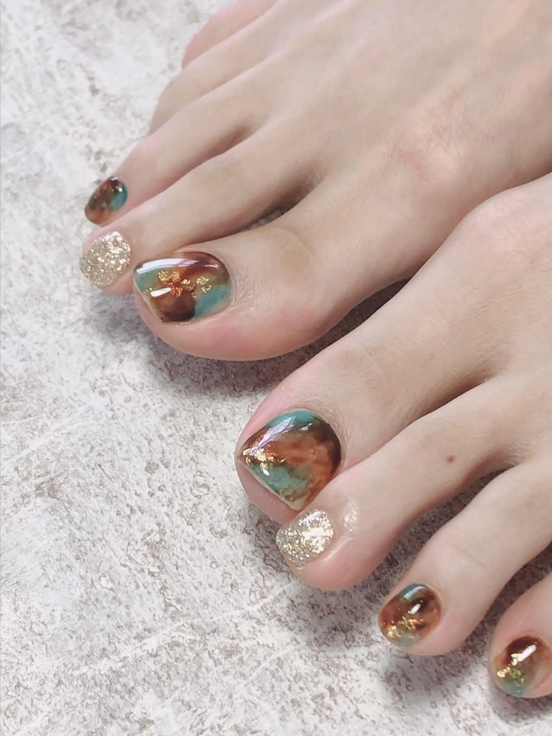 ネイル ニュアンスネイル 川浜 みどりのネイルデザイン