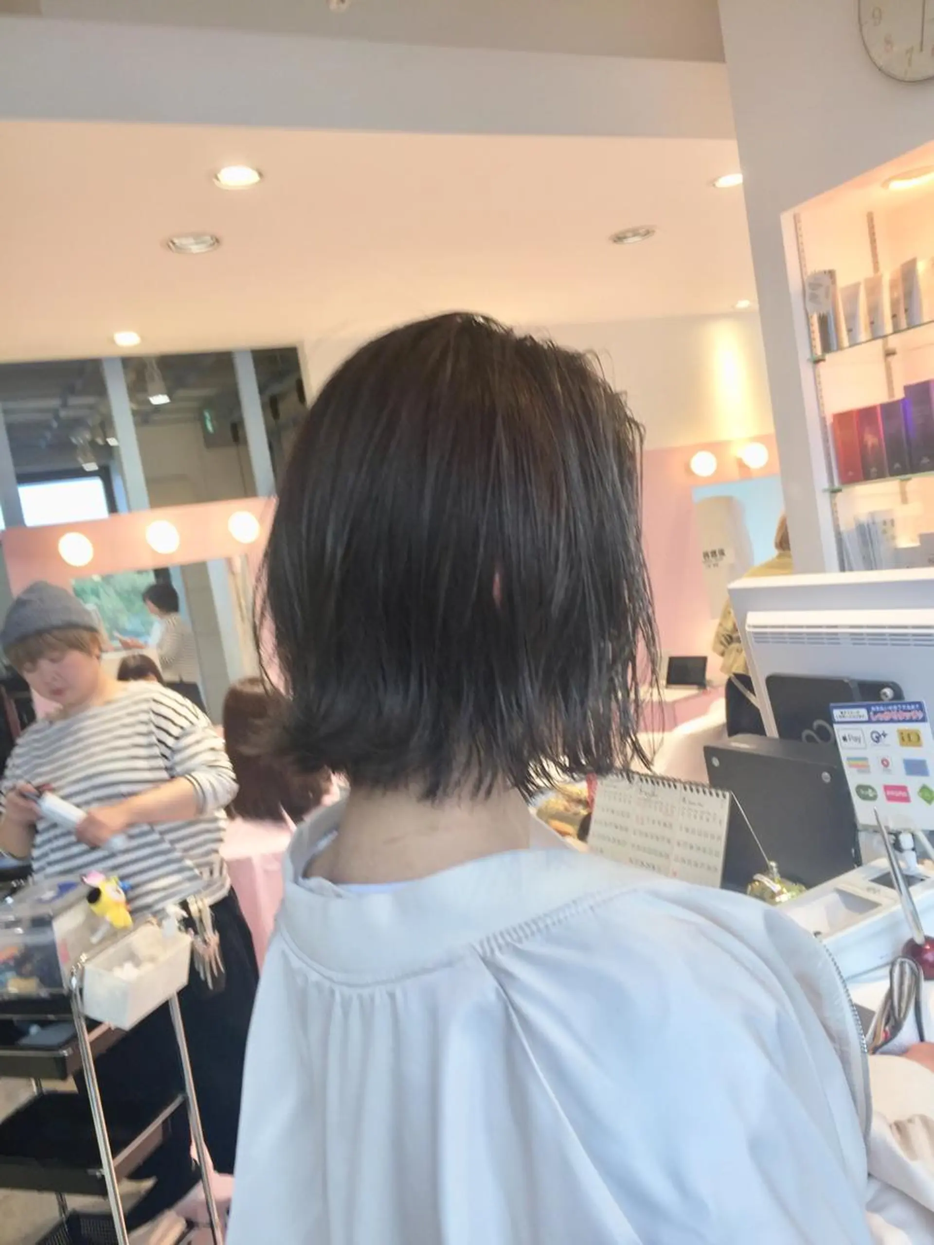 ミディアム カット トリートメント 所渉/韓国レイヤー /ウルフカットのヘアスタイル