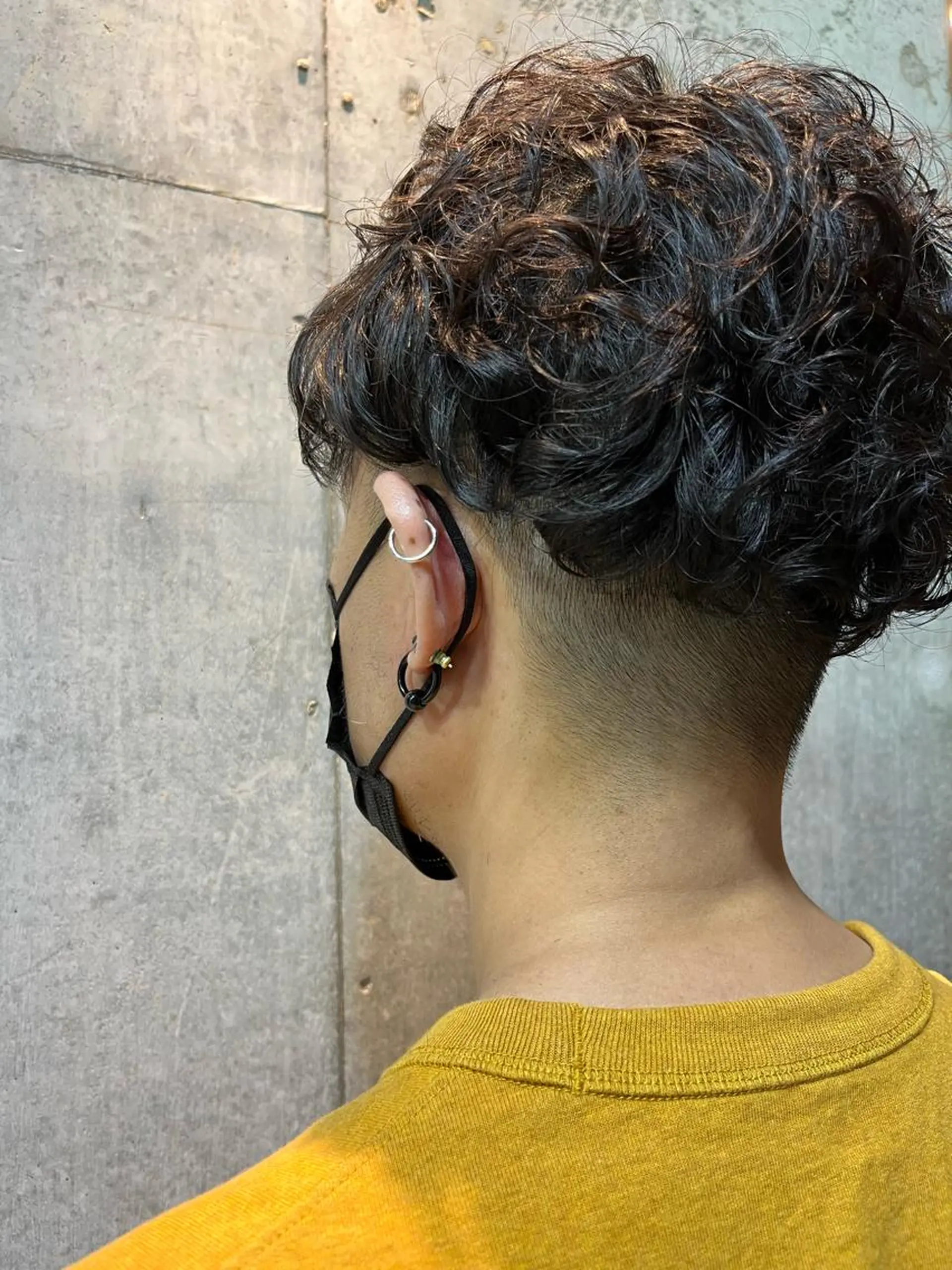 ショート メンズ カット パーマ 佐瀬竜矢PRIMAL /portのヘアスタイル