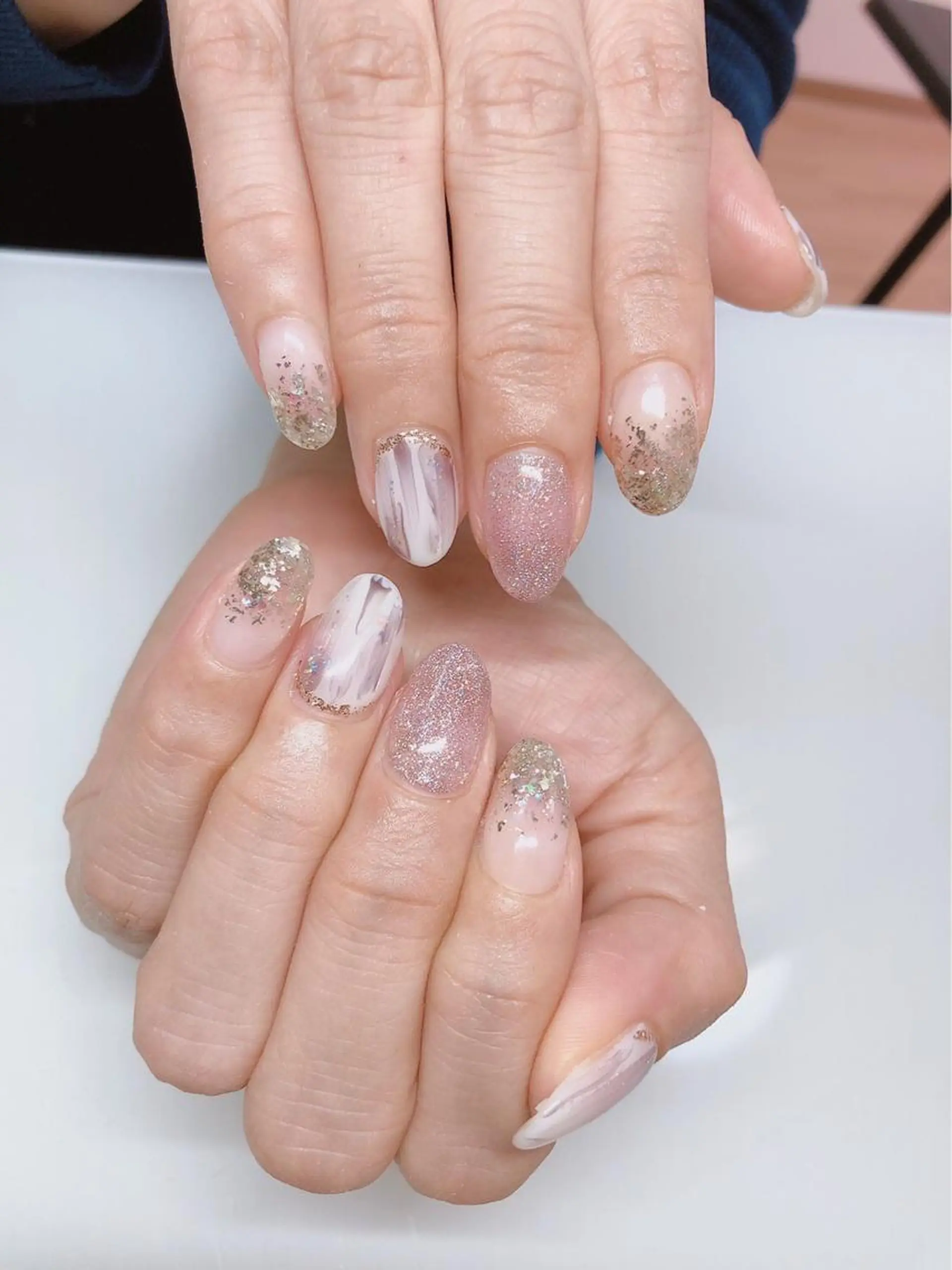 ネイル フットネイル グリーン オフィスネイル ワンカラーネイル 春ネイル Lily Roseスタッフ一同のマツエク・マツパデザイン