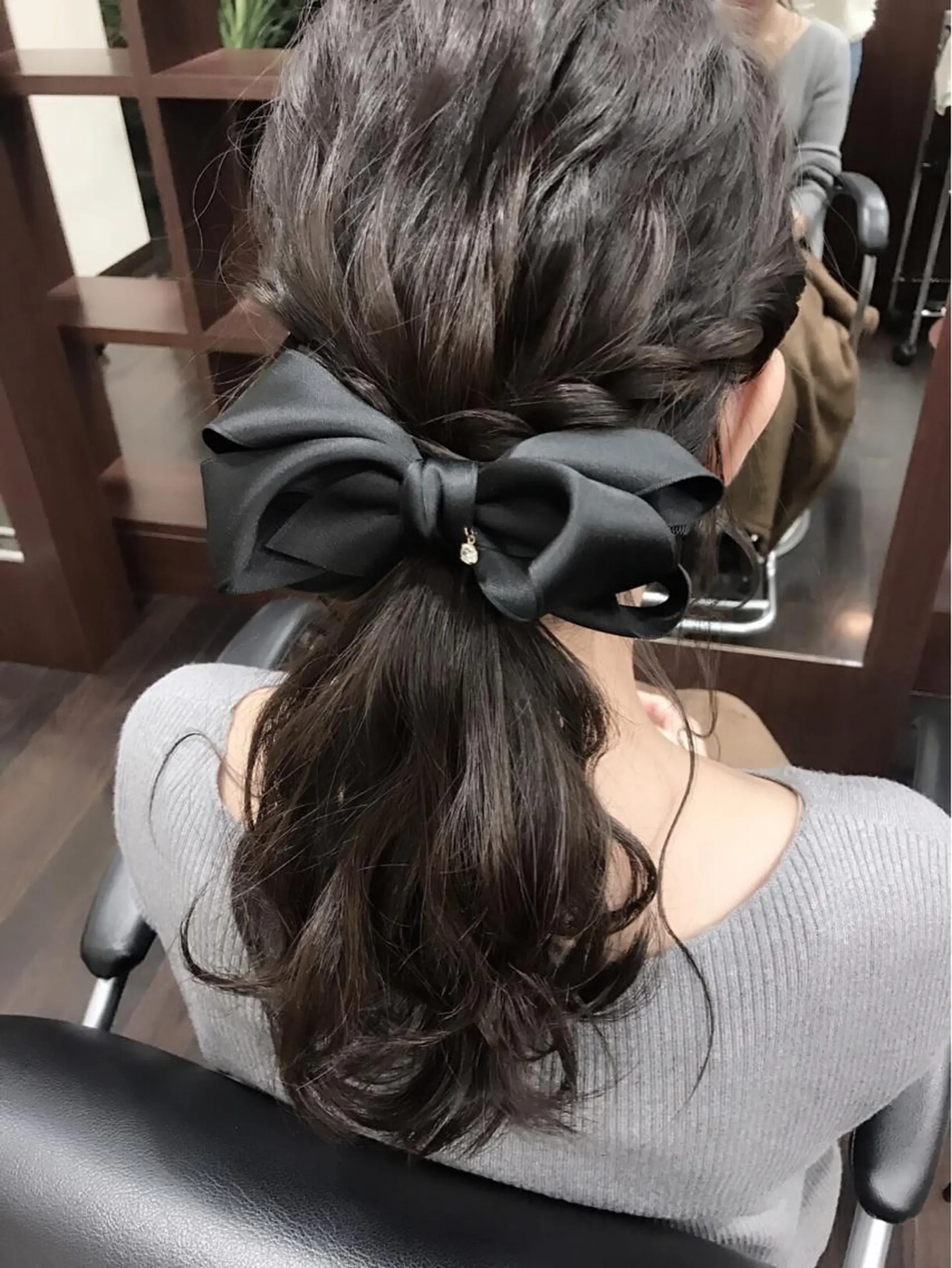 セミロング ロング ヘアアレンジ 沢田 瞳のヘアスタイル