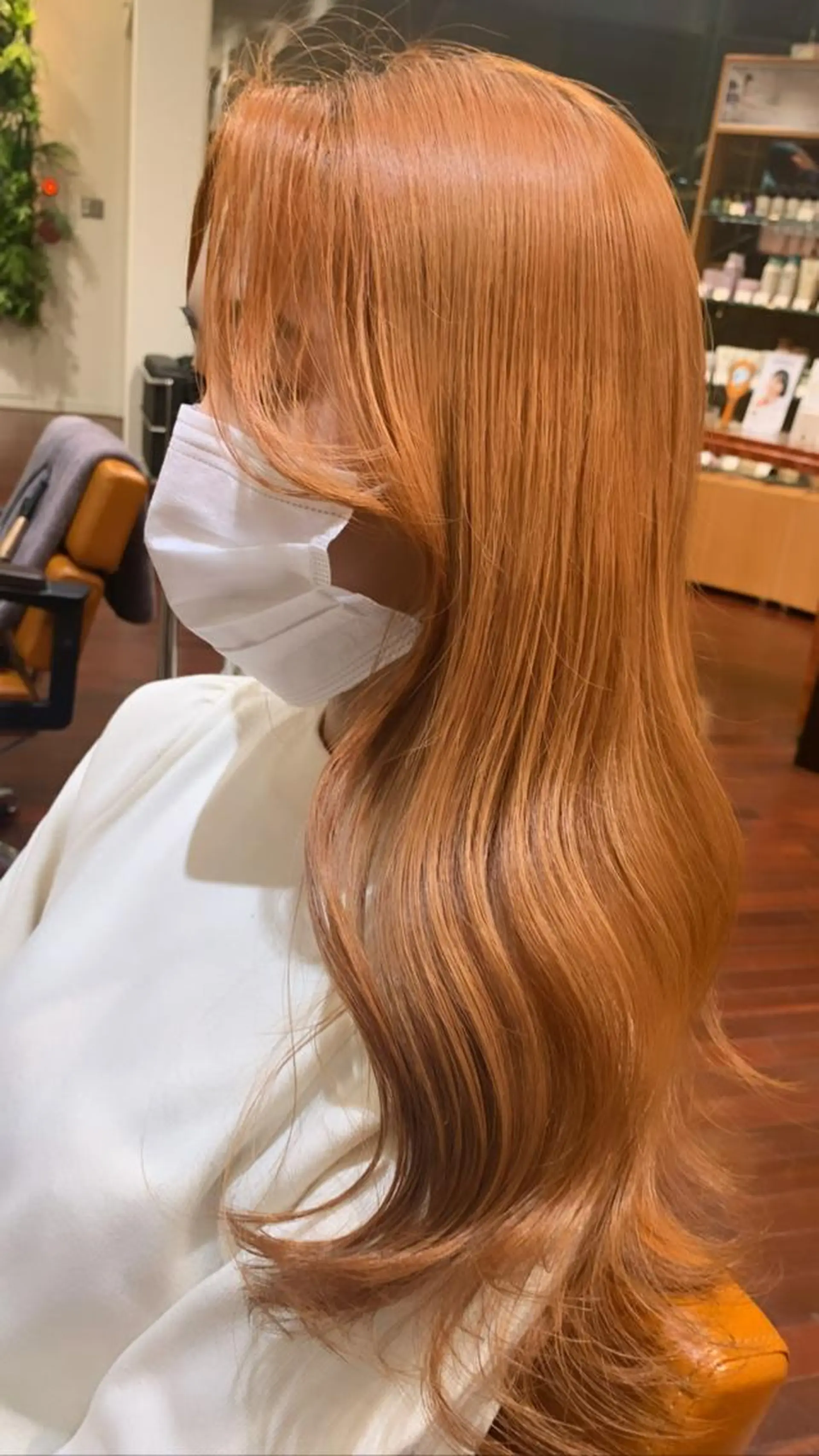 ロング カラー ヘアカラー OASIS AVEDA ザ・ペニンシュラ東京所属・透明感🌿縮毛矯正 🫧真生のヘアスタイル