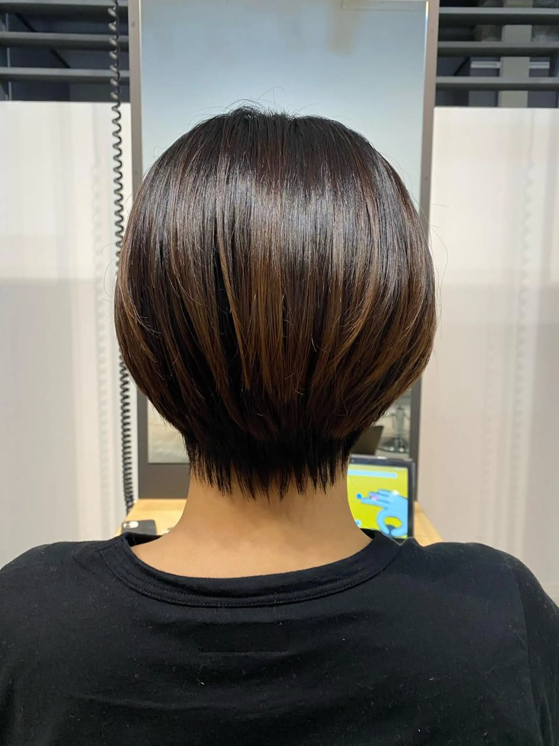 ショート ショートヘア カット 高橋 侑莉亜のヘアスタイル