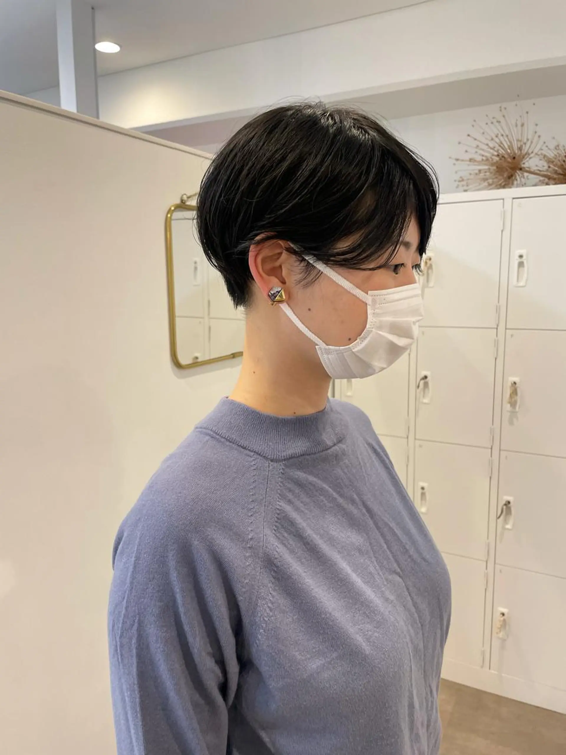 ショート 大迫 江梨のヘアスタイル