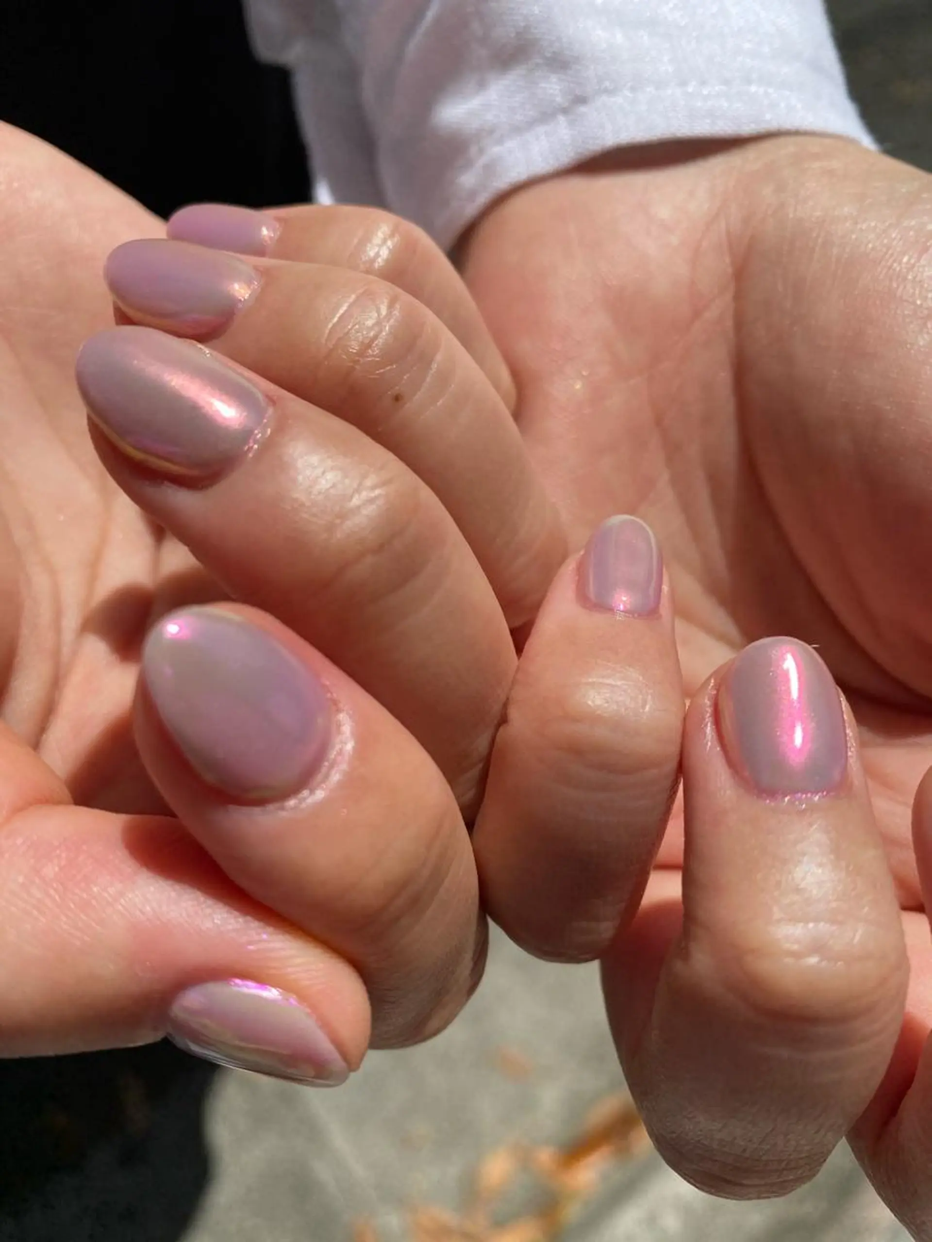 ネイル オーロラネイル 🌼大西洋子 laughl🌼のネイルデザイン