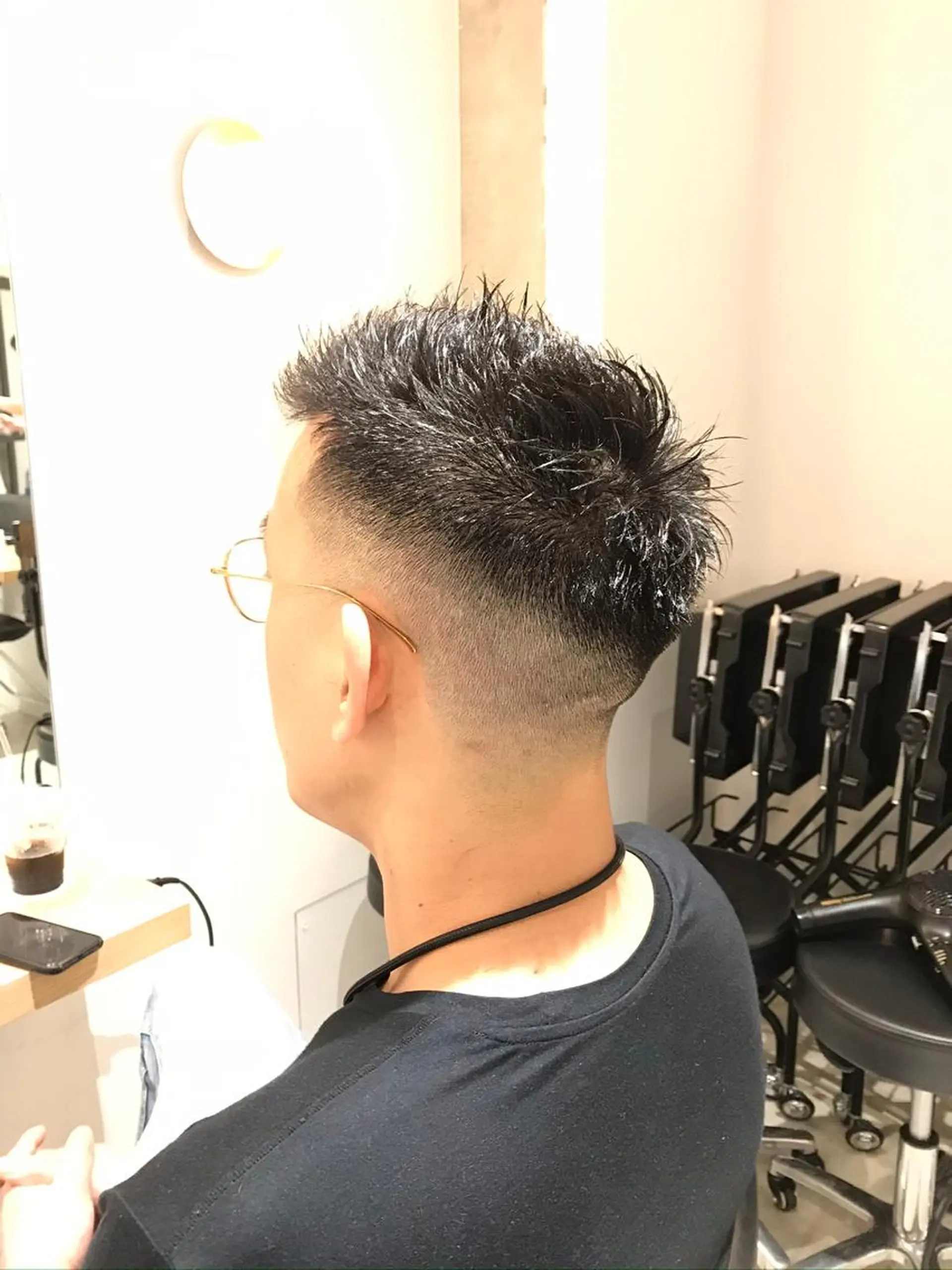 ショート メンズ フェードカット カット 佐野 智史のヘアスタイル