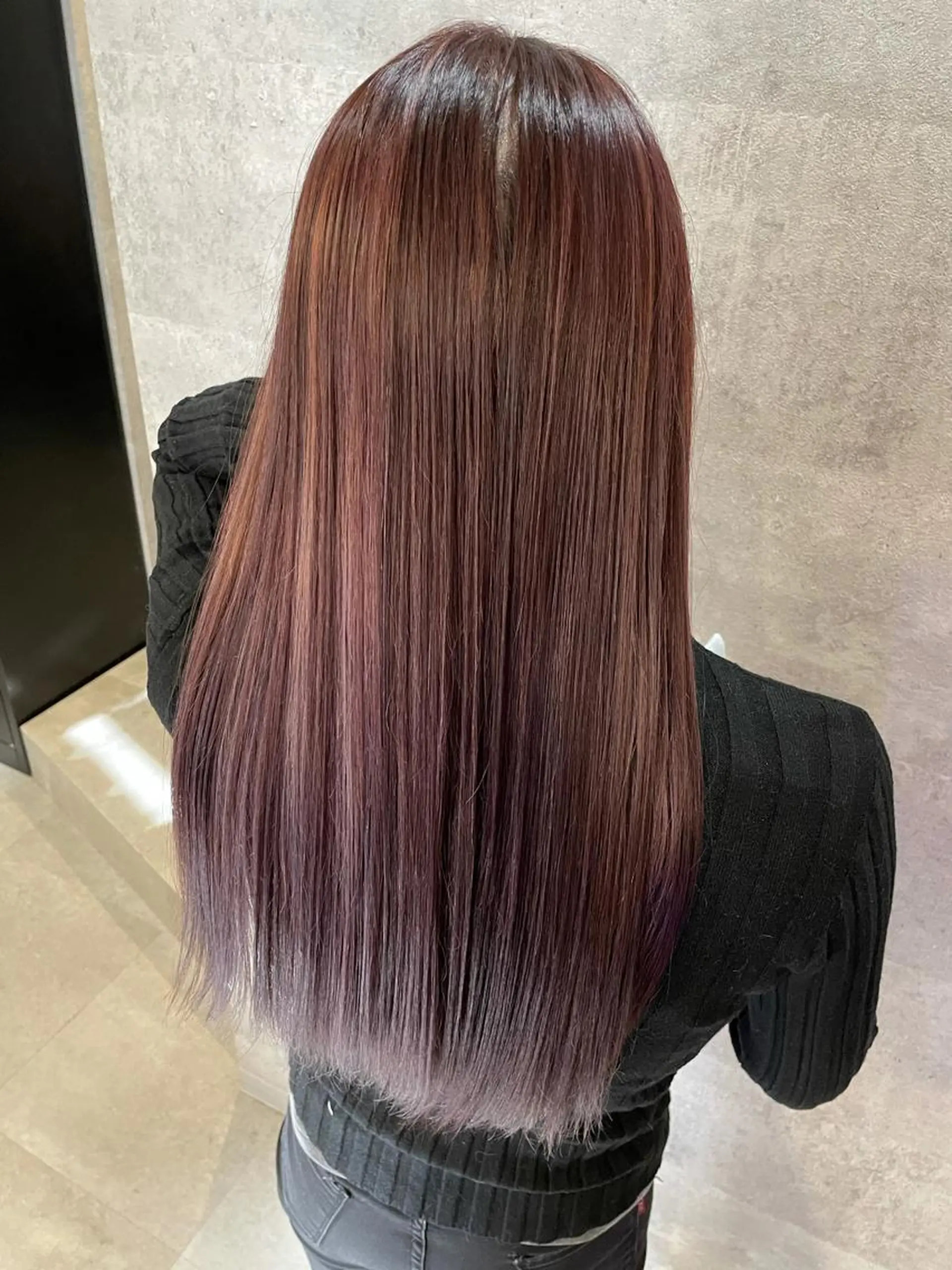 ロング カラー ハイライトカラー ハイライト ✨MiL✨ ✨心斎橋✨のヘアスタイル