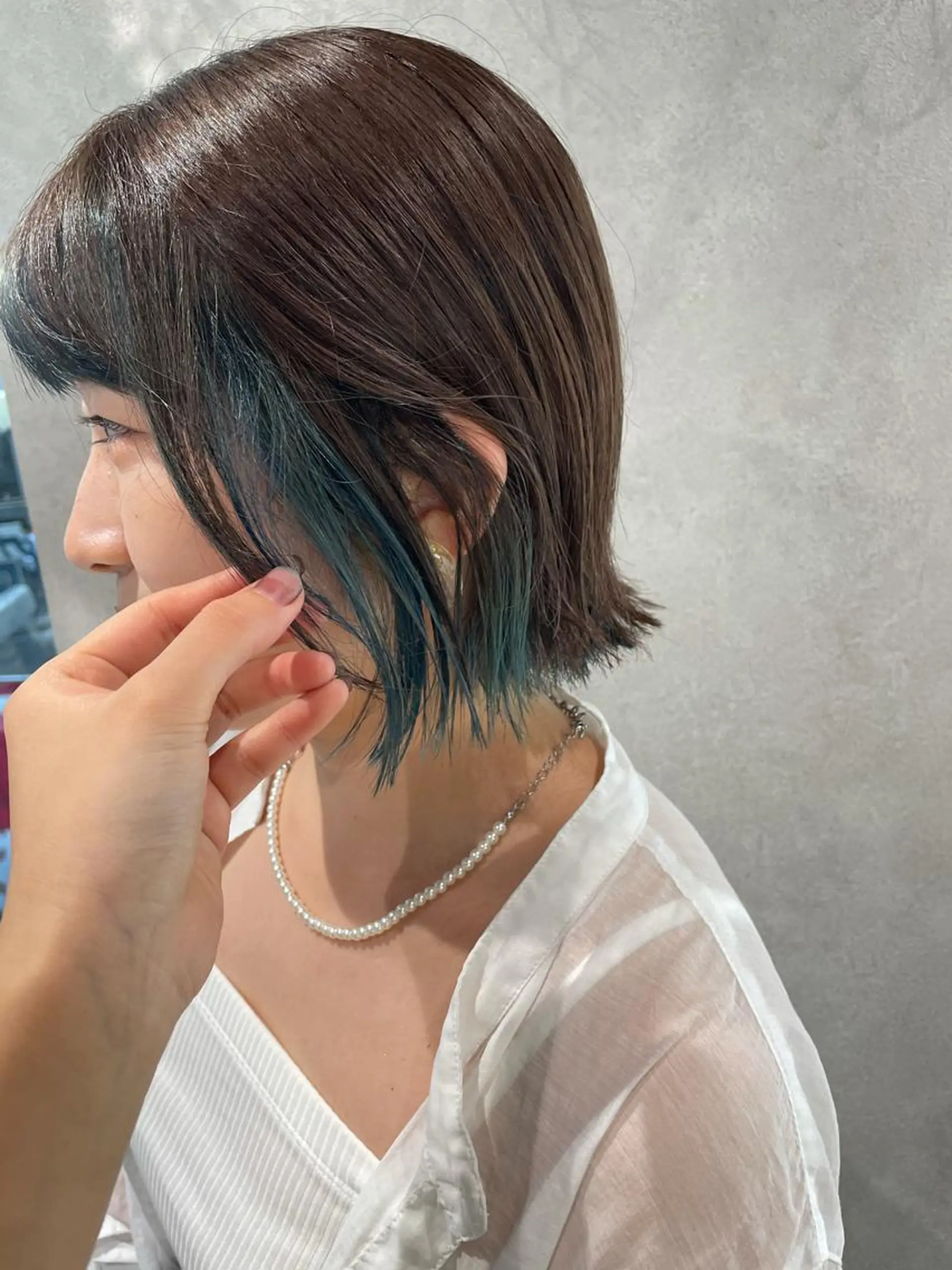 ショート カラー ヘアカラー ナチュラル透明感🌱 小山美樹子のヘアスタイル