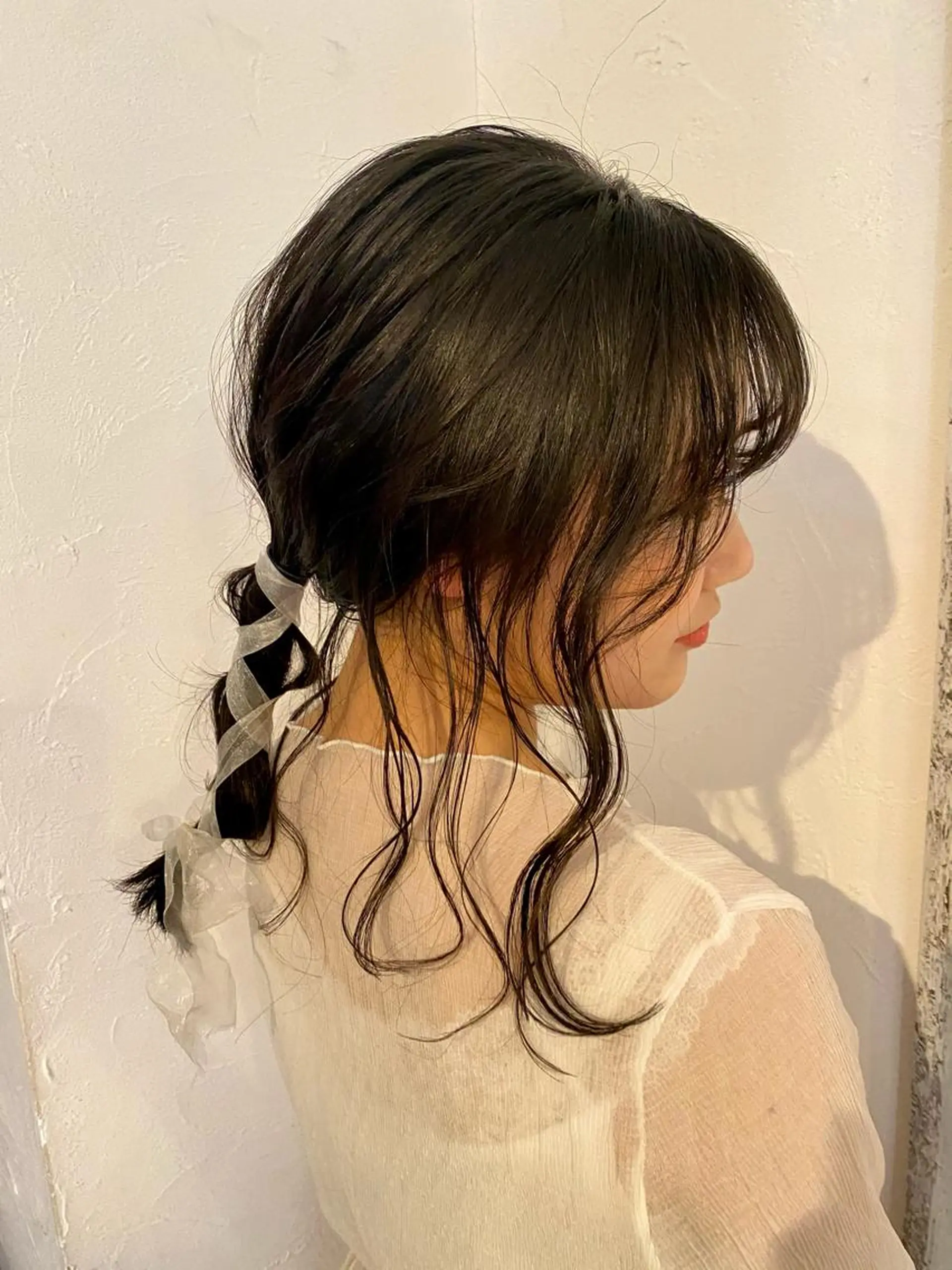 セミロング ヘアアレンジ トリートメント ヘアセット 💖原宿APREA 💖yuka💖のヘアスタイル