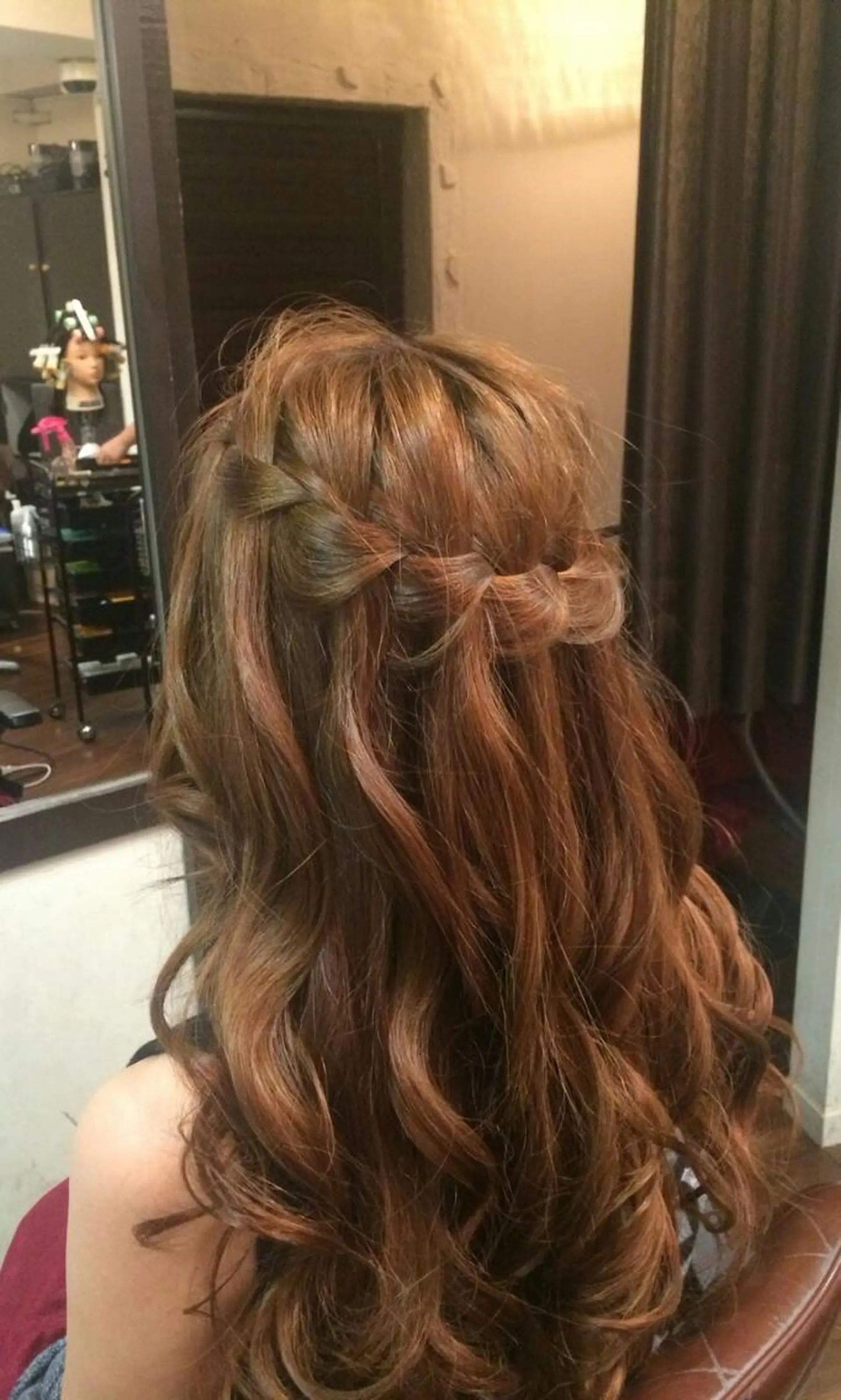 セミロング ロング カラー ヘアアレンジ 100%髪質改善特化 TRUNSのヘアスタイル