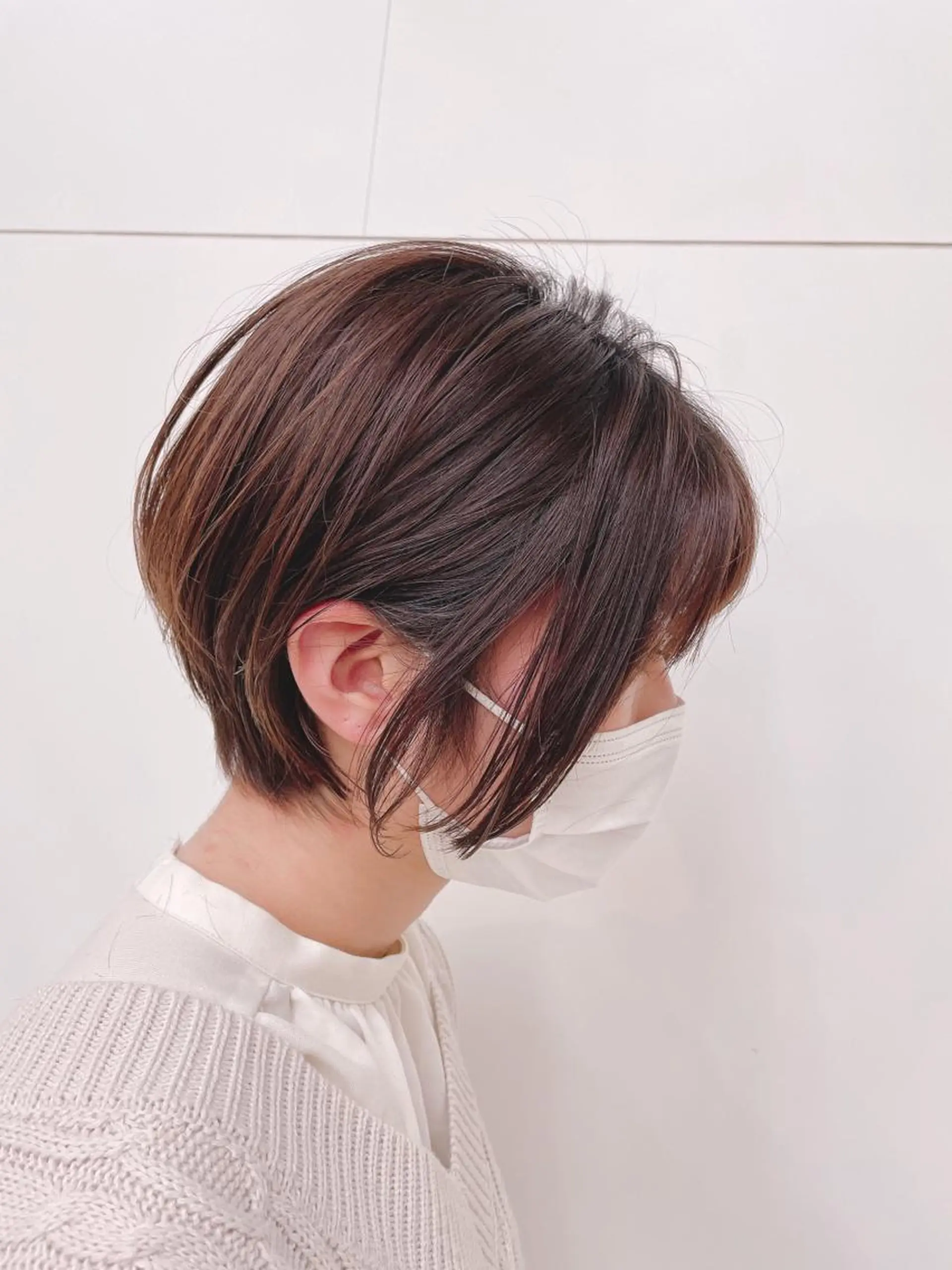 ショート 野々村 麻由のヘアスタイル