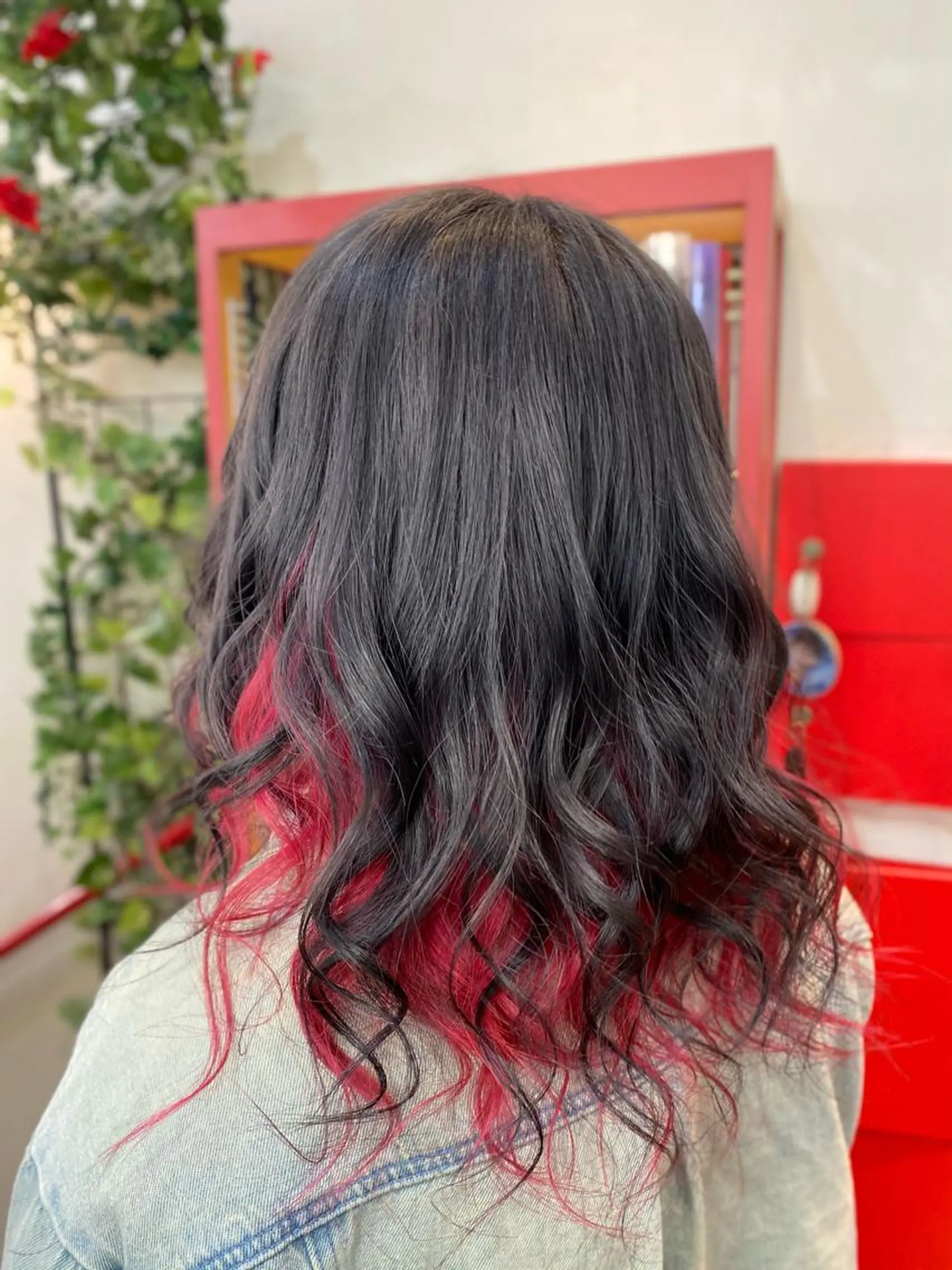 ミディアム ヘアカラー ゆぴ☾‪/推しカラー /ハイトーンのヘアスタイル