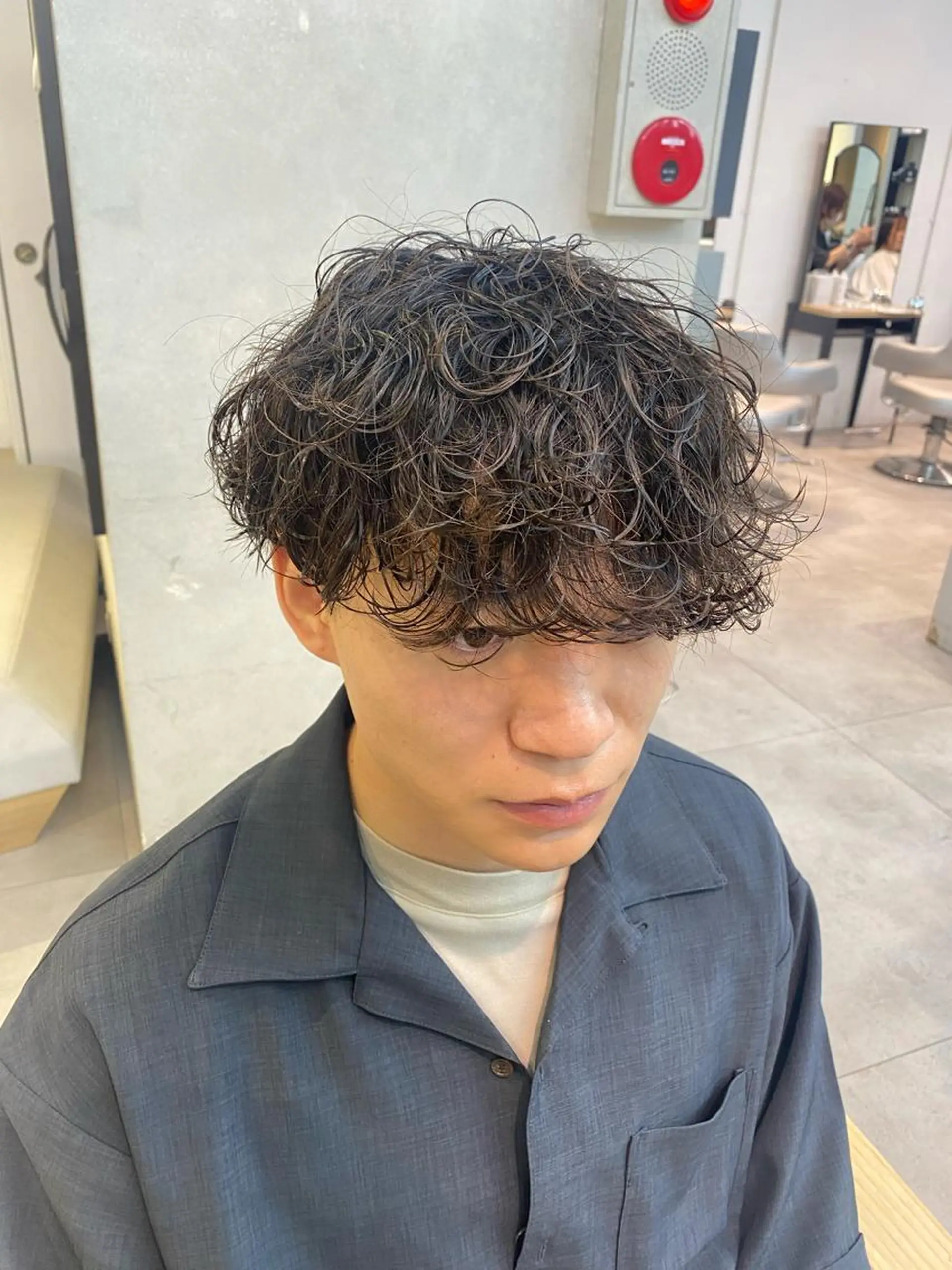パーマ メンズ 新宿【メンズパーマ】 塩澤太一のヘアスタイル