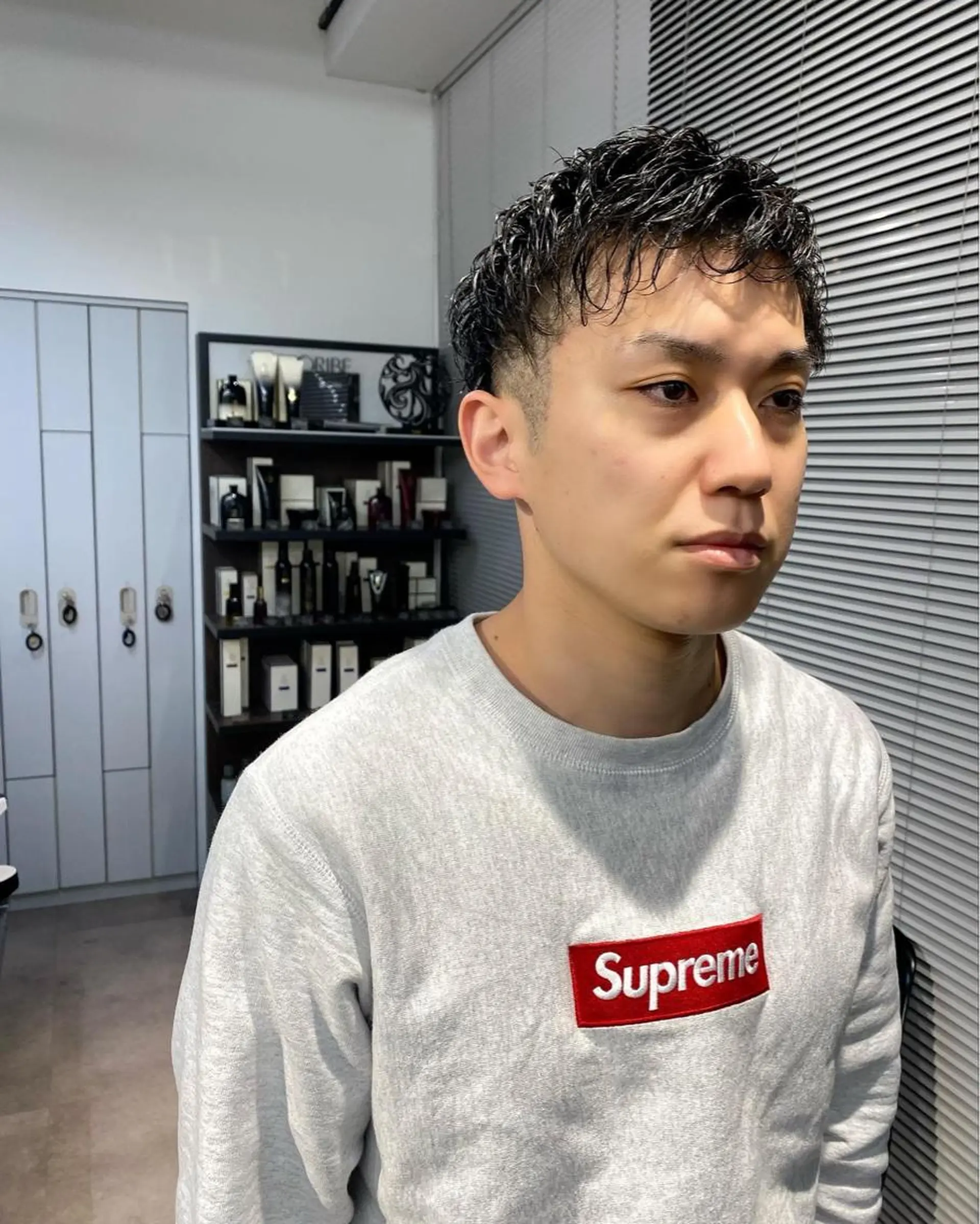 パーマ メンズ メンズパーマ ✨似合わせカラー 阿部賢✨のヘアスタイル