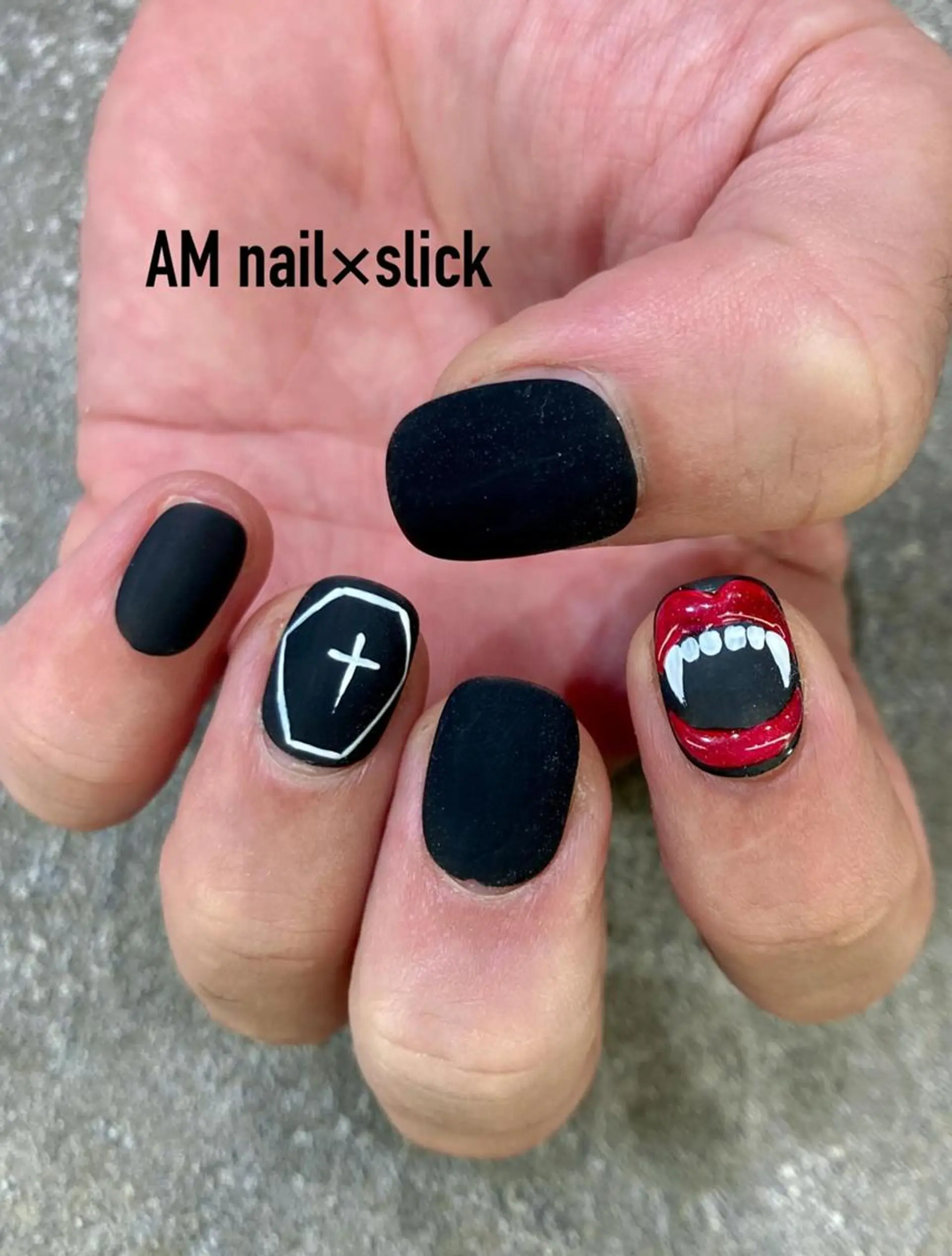 ネイル アートネイル 持ち込み ハンドネイル Am:nail 柏 SUE（スゥ）のネイルデザイン