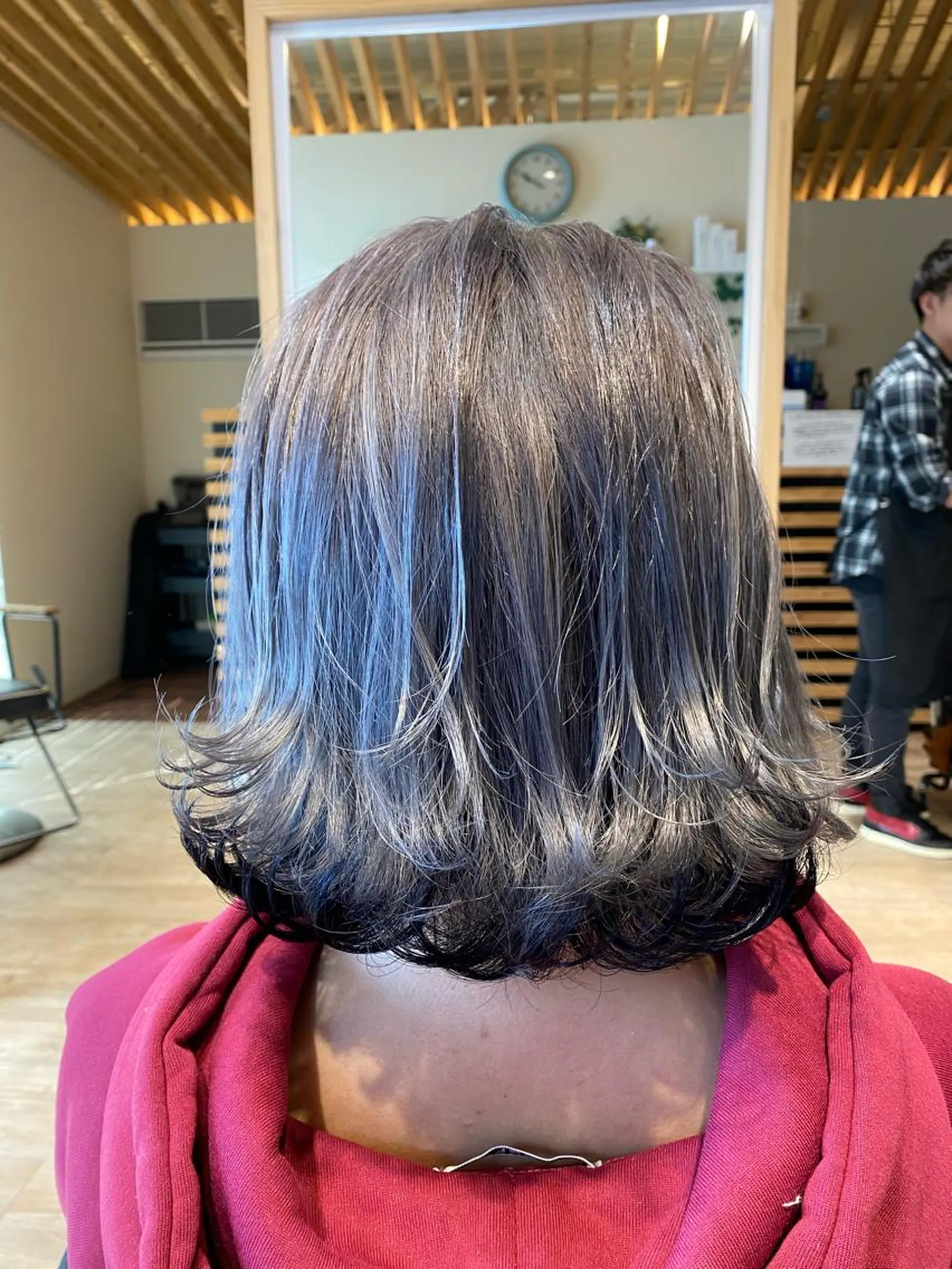 ミディアム カラー 関口 友行のヘアスタイル