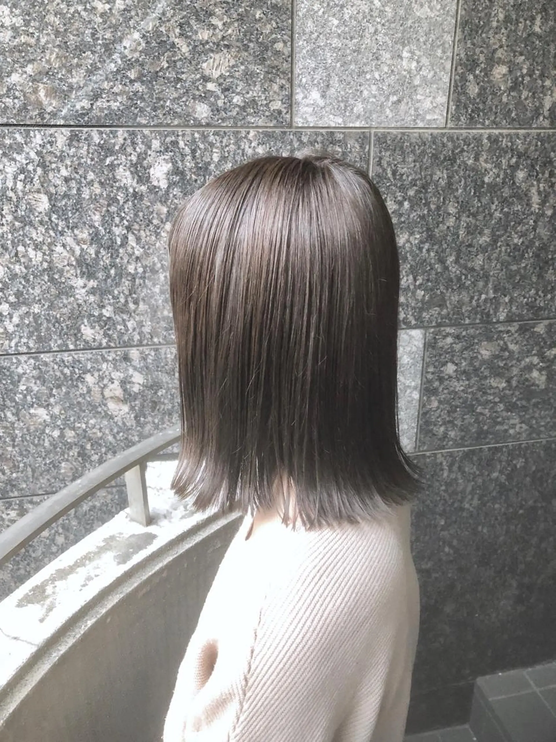 ミディアム カラーアンドケアリタ kitamuuuのヘアスタイル