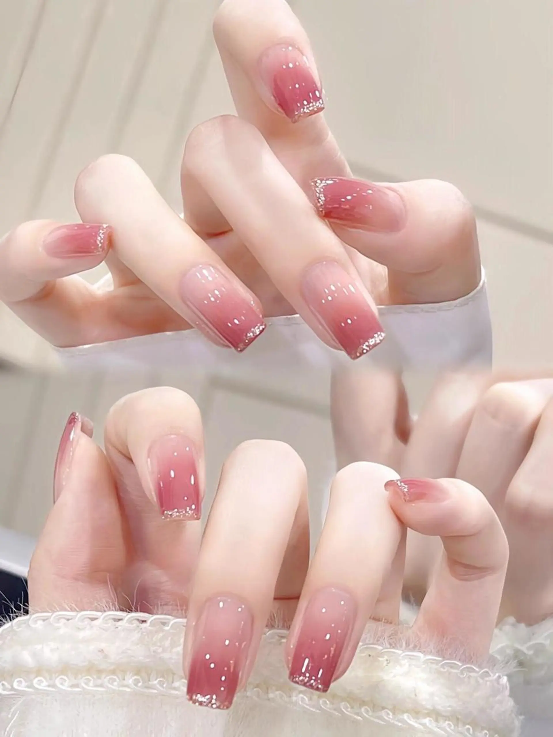 ミディアム ユ ズのネイルデザイン