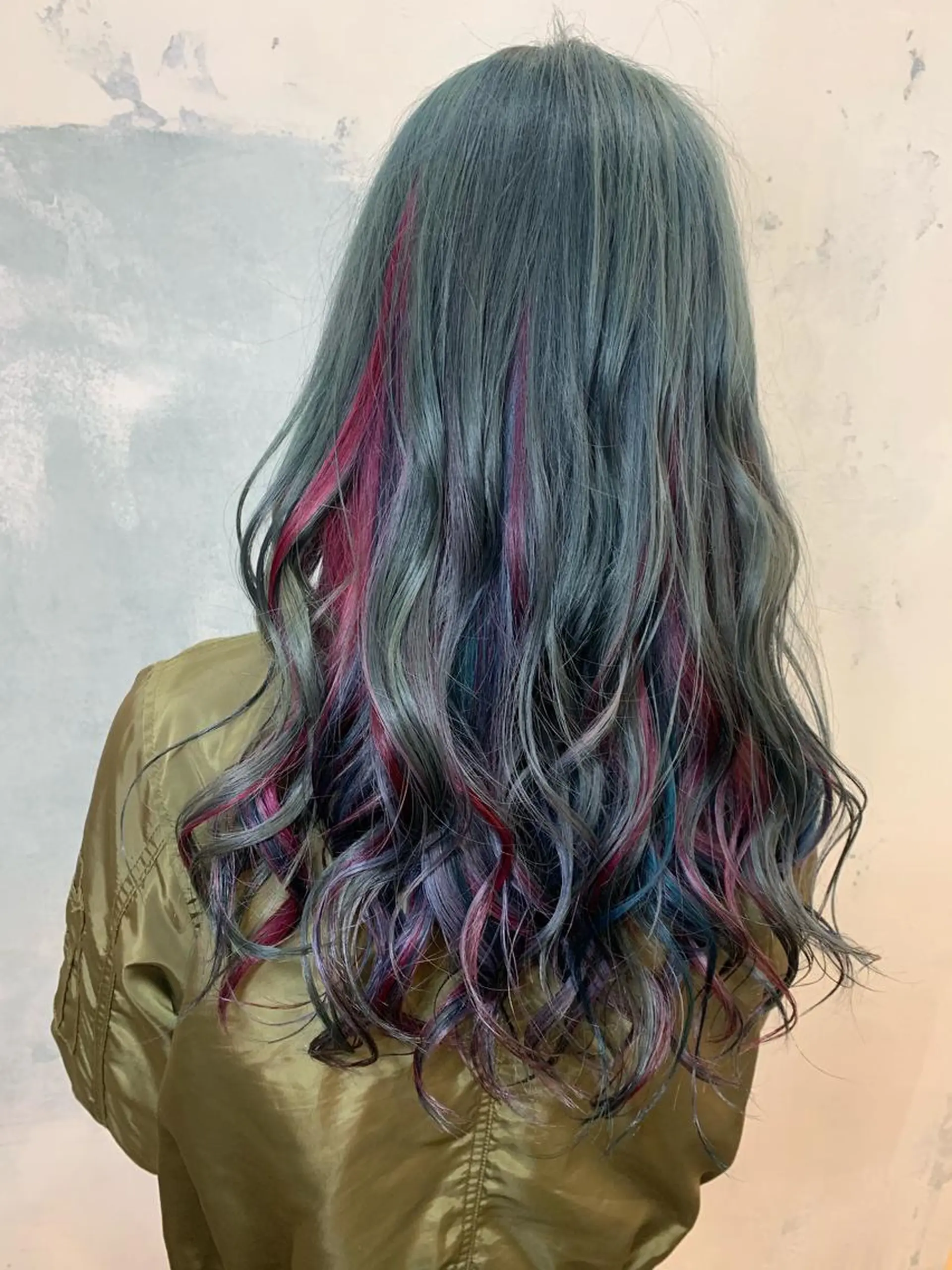 ロング カラー クリスマス ヘアカラー トリートメント 🍑艶髪✖️暖色系 ✨momoka🍑のヘアスタイル