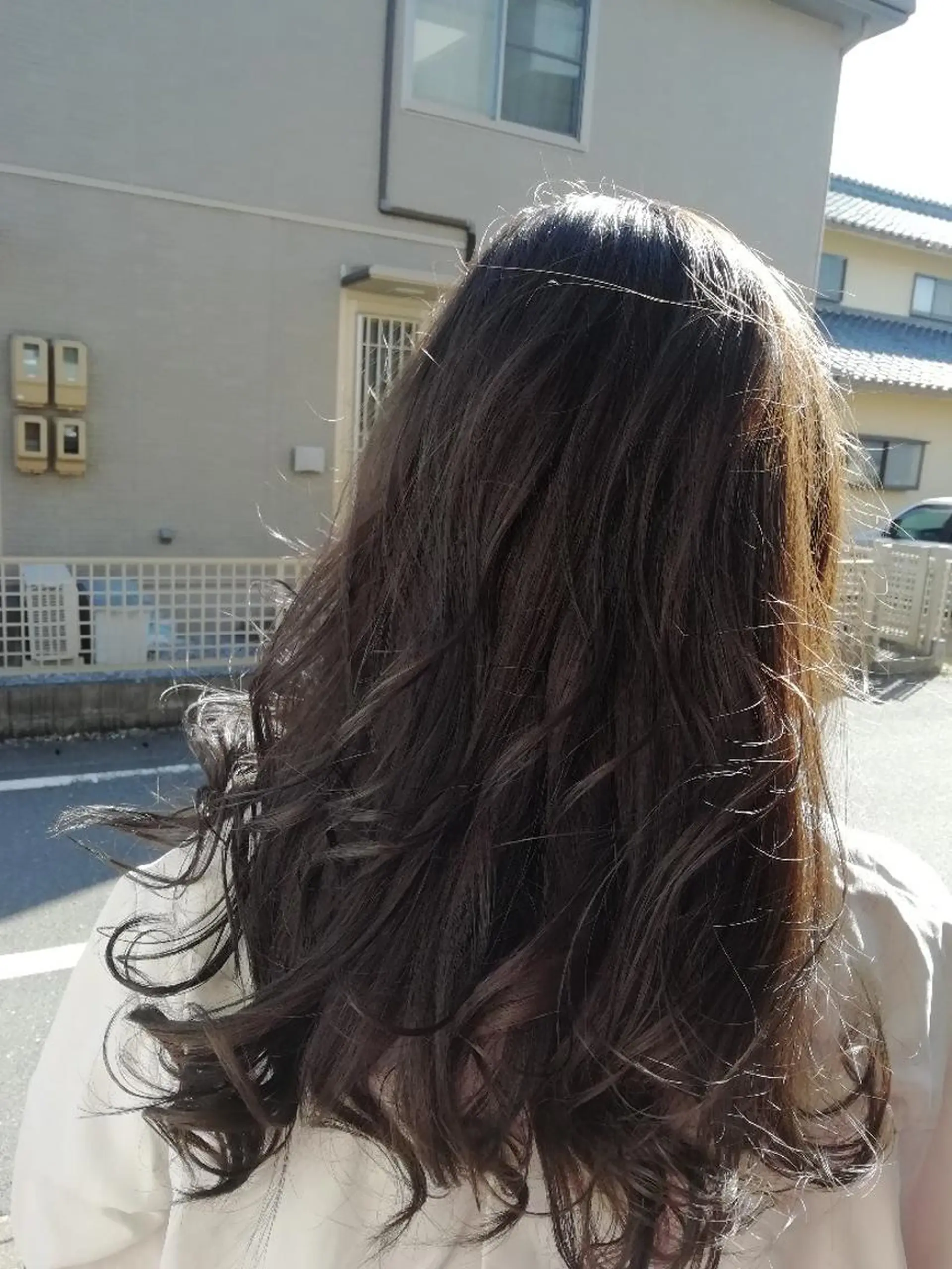 カラー アッシュ 堀 望美のヘアスタイル