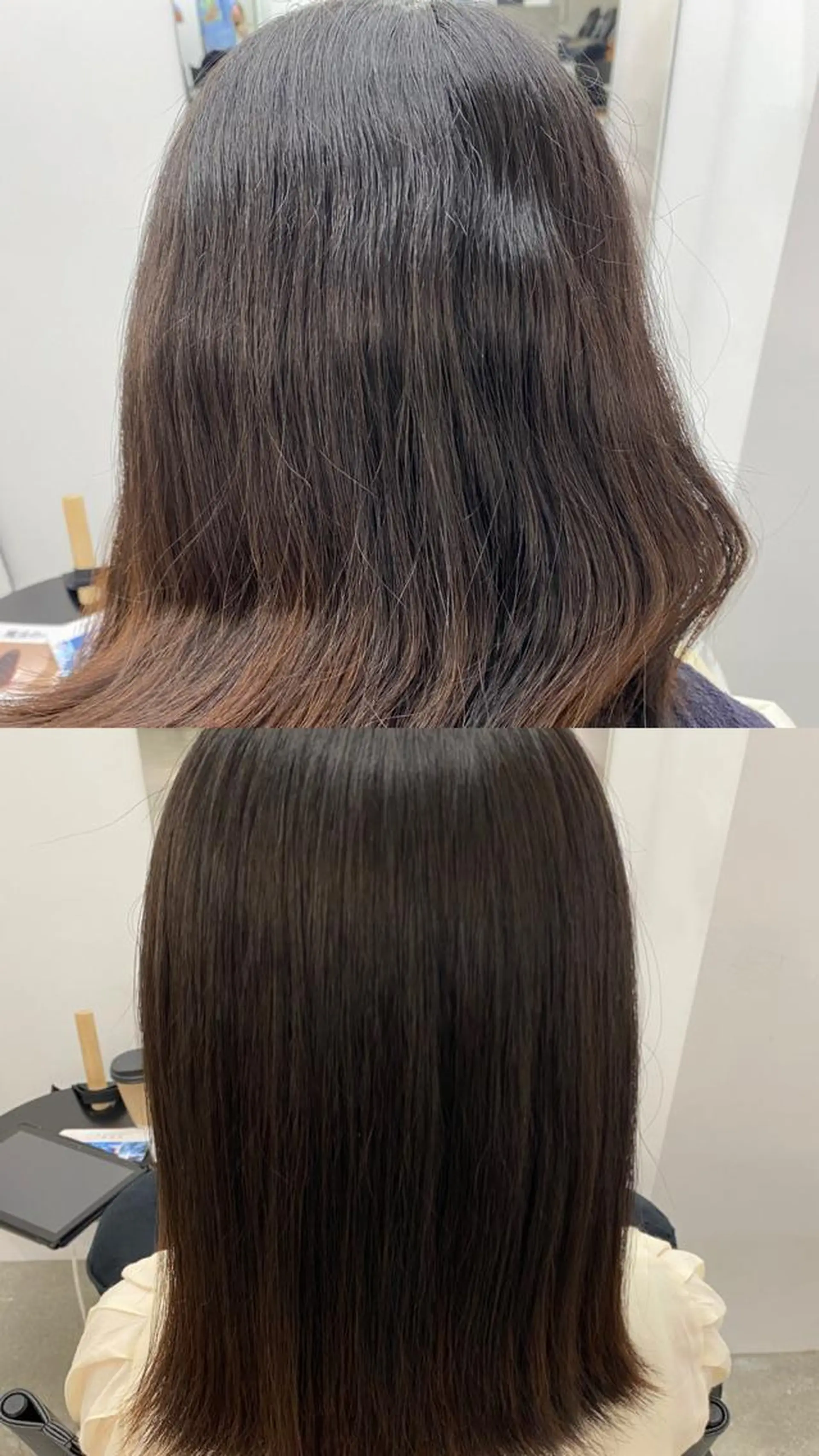 セミロング 顔周りカット/透明感 カラー/rioのヘアスタイル