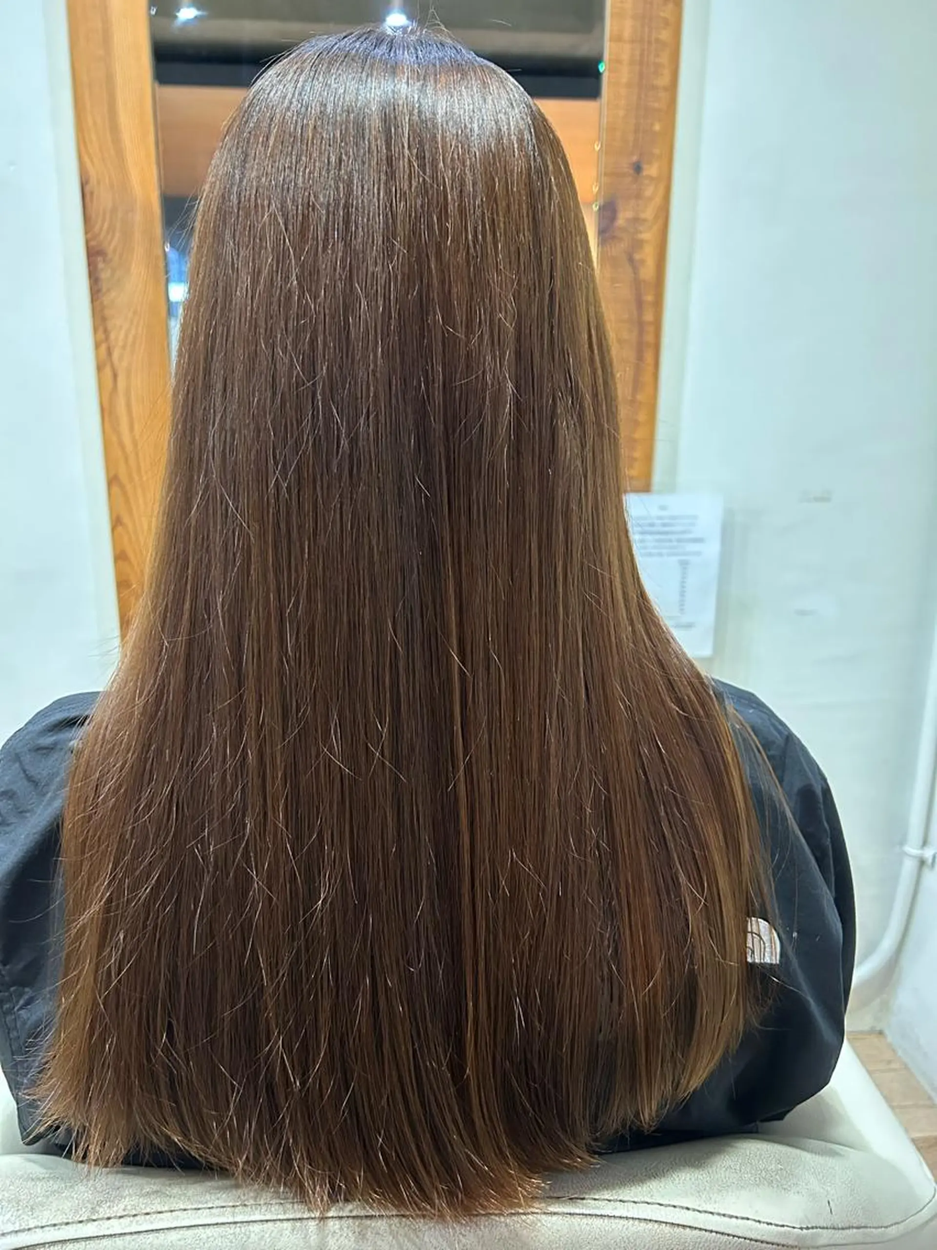 ロング 縮毛矯正 平野 佑有のヘアスタイル