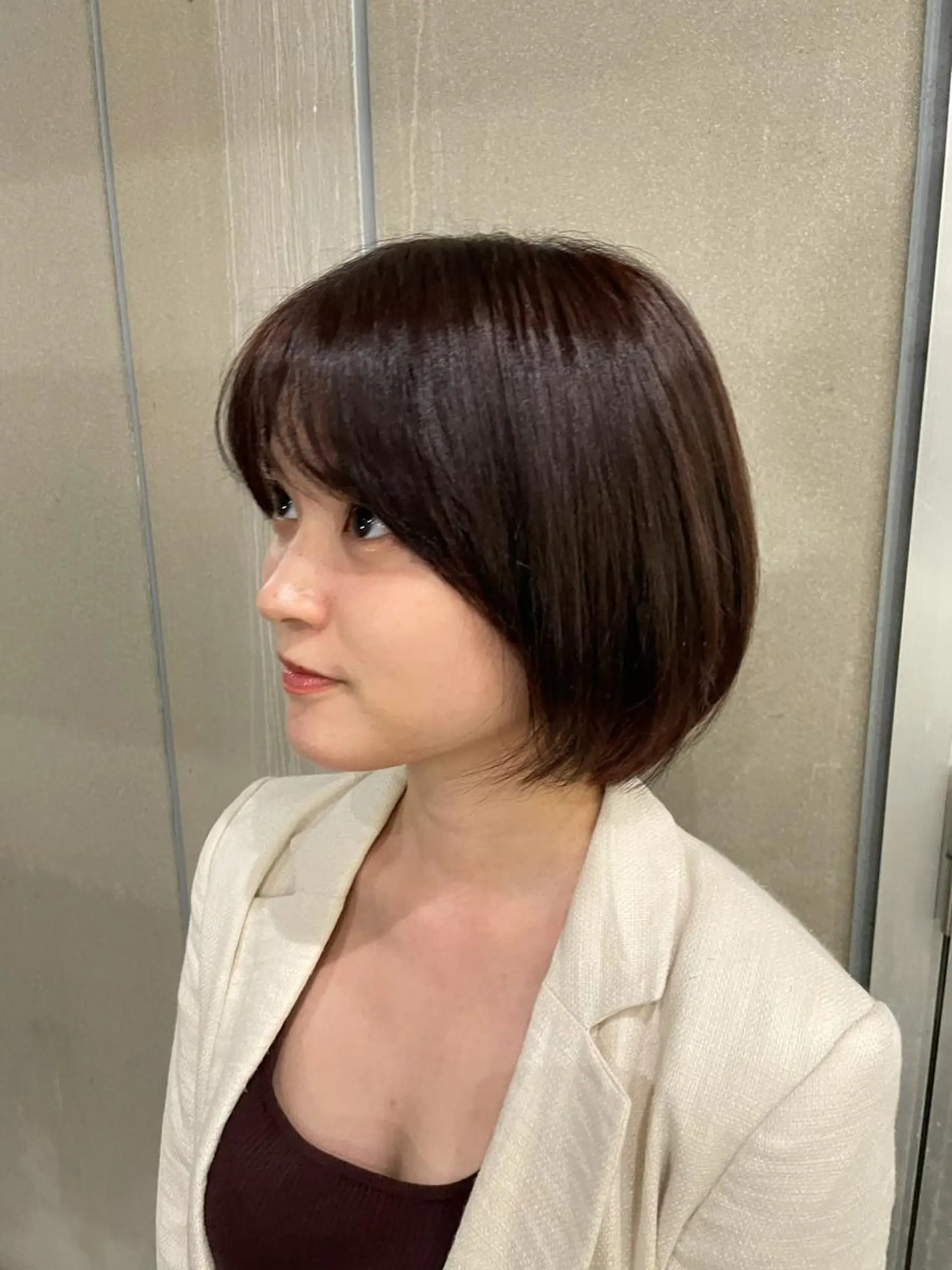 ショート 不破一輝/栄/矢場町 ボブ/レイヤー/艶髪のヘアスタイル