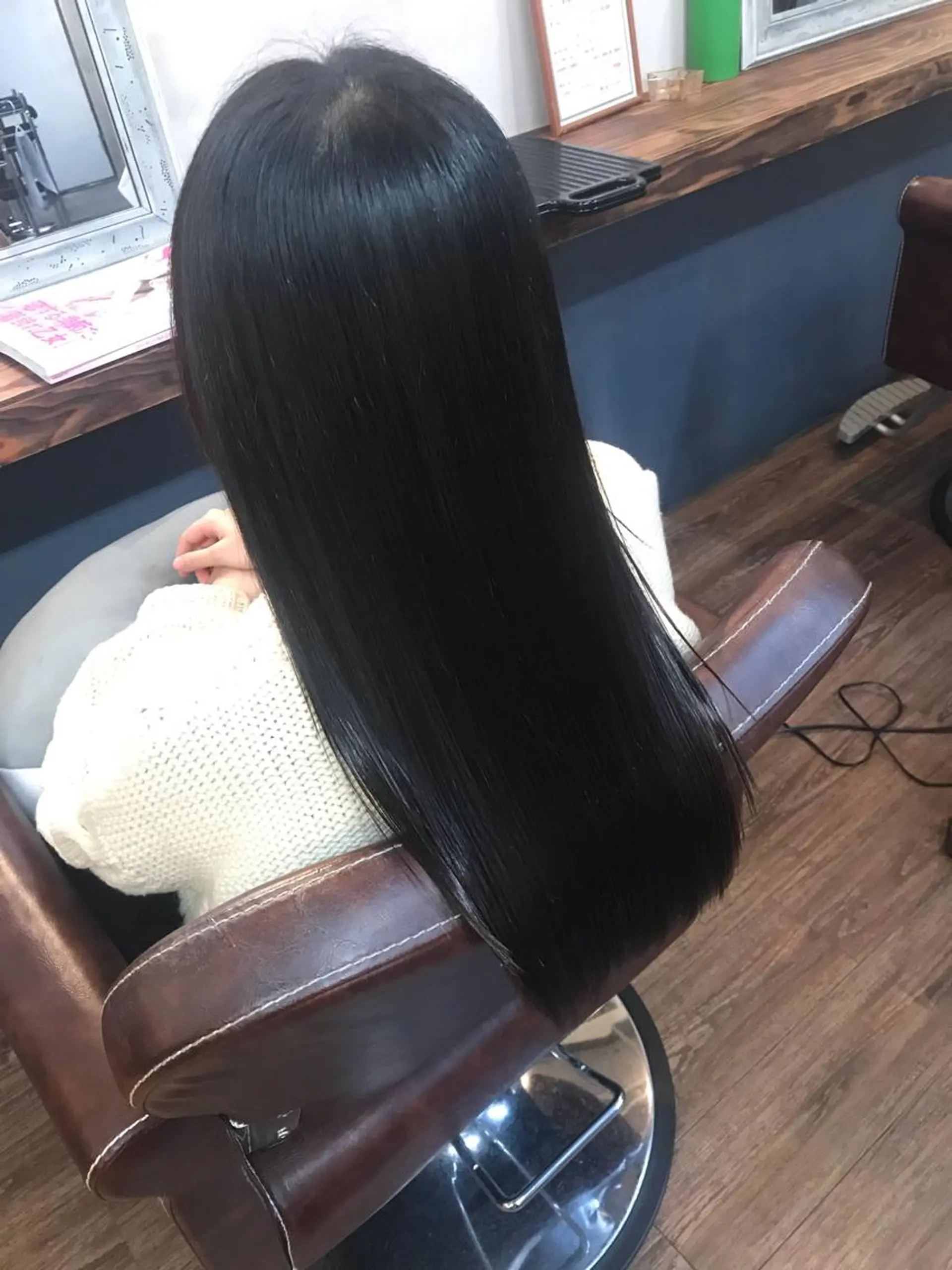 ロング カット 縮毛矯正 トリートメント ヘアセット ✨上村 潤平✨メンズヘア✨のヘアスタイル