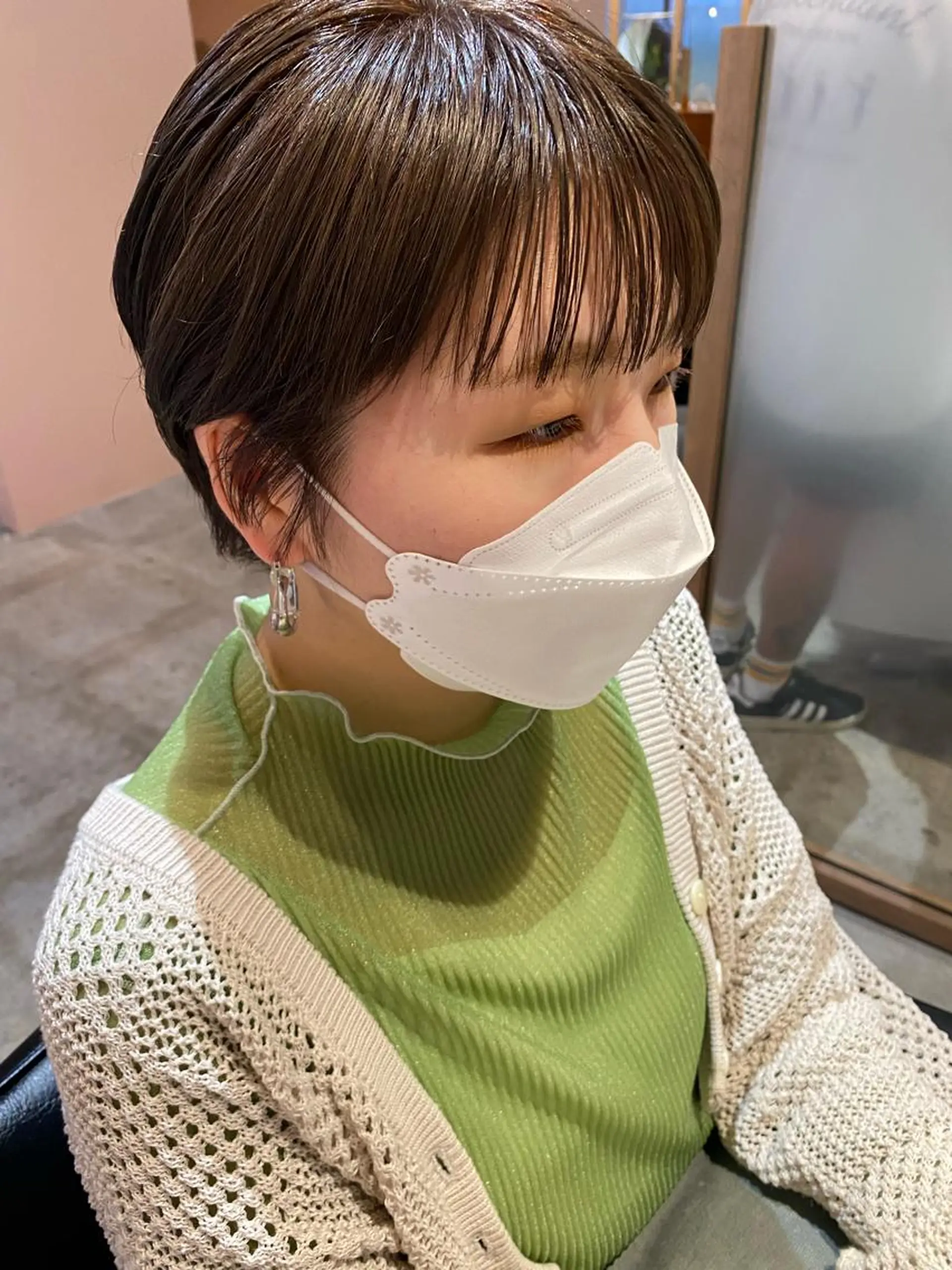 ショート カラー カット Hayashi Shioriのヘアスタイル