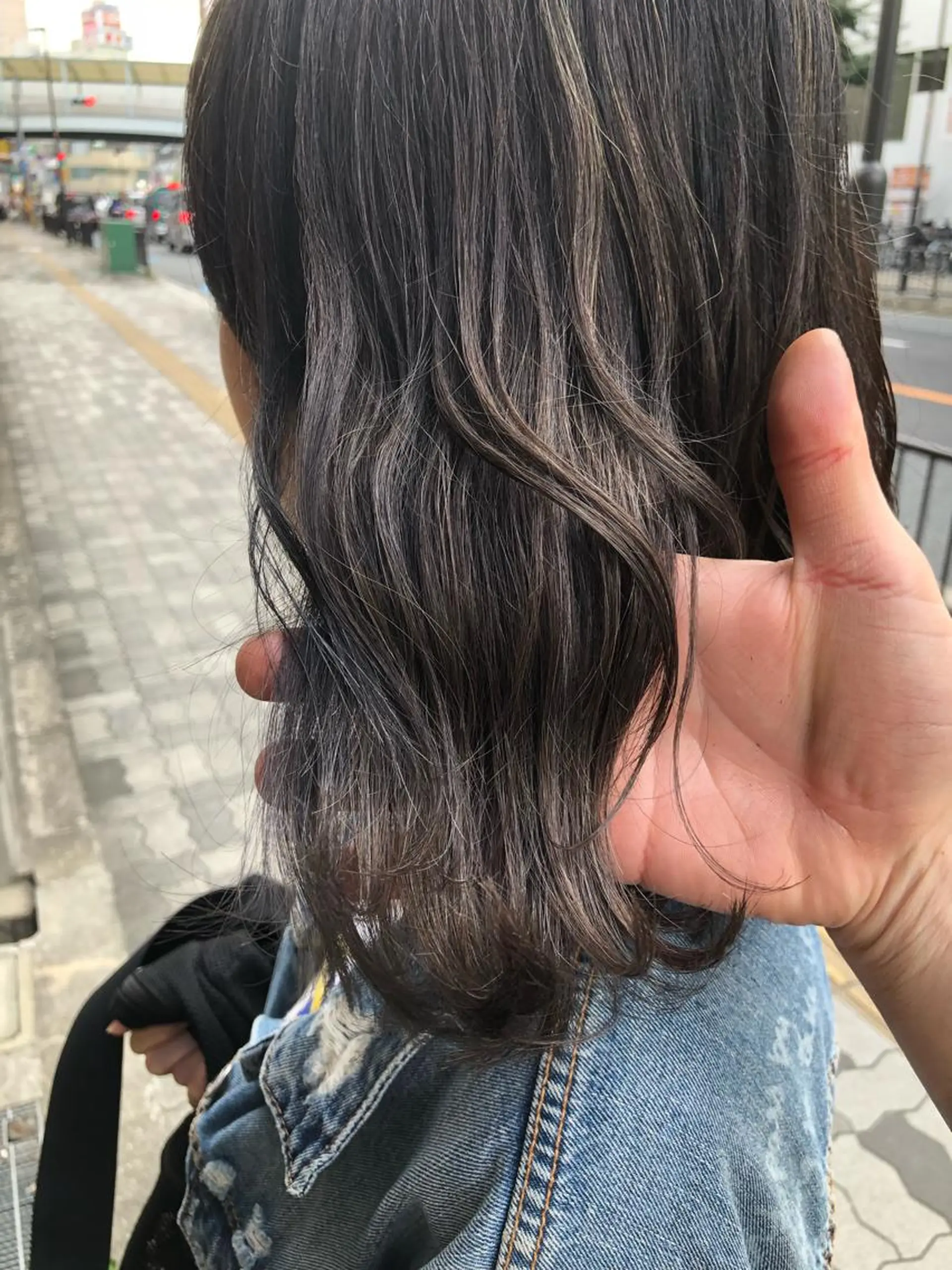 カラー 山村 直哉のヘアスタイル