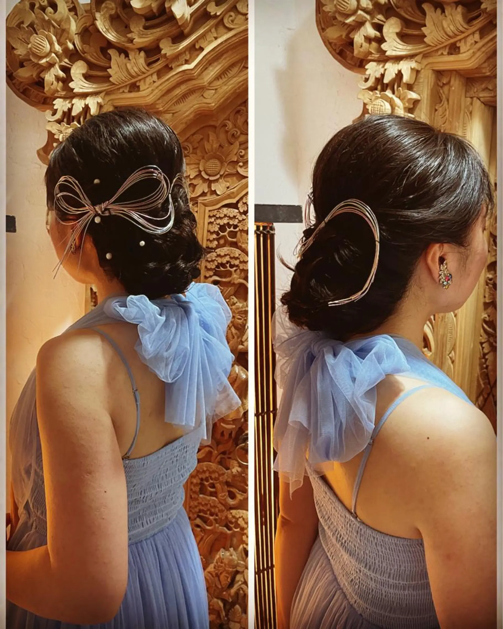 ロング ヘアアレンジ HempBeauty 浅野アサミのヘアスタイル