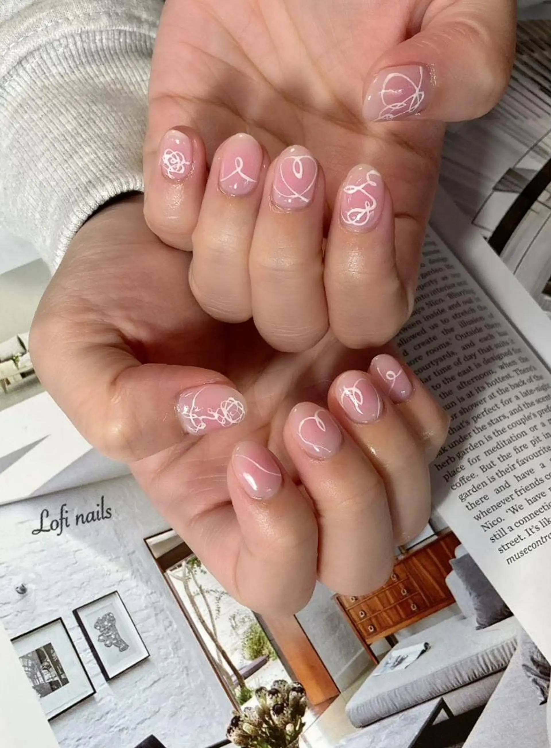 ショート ネイル Lofi nails ゆきこのネイルデザイン