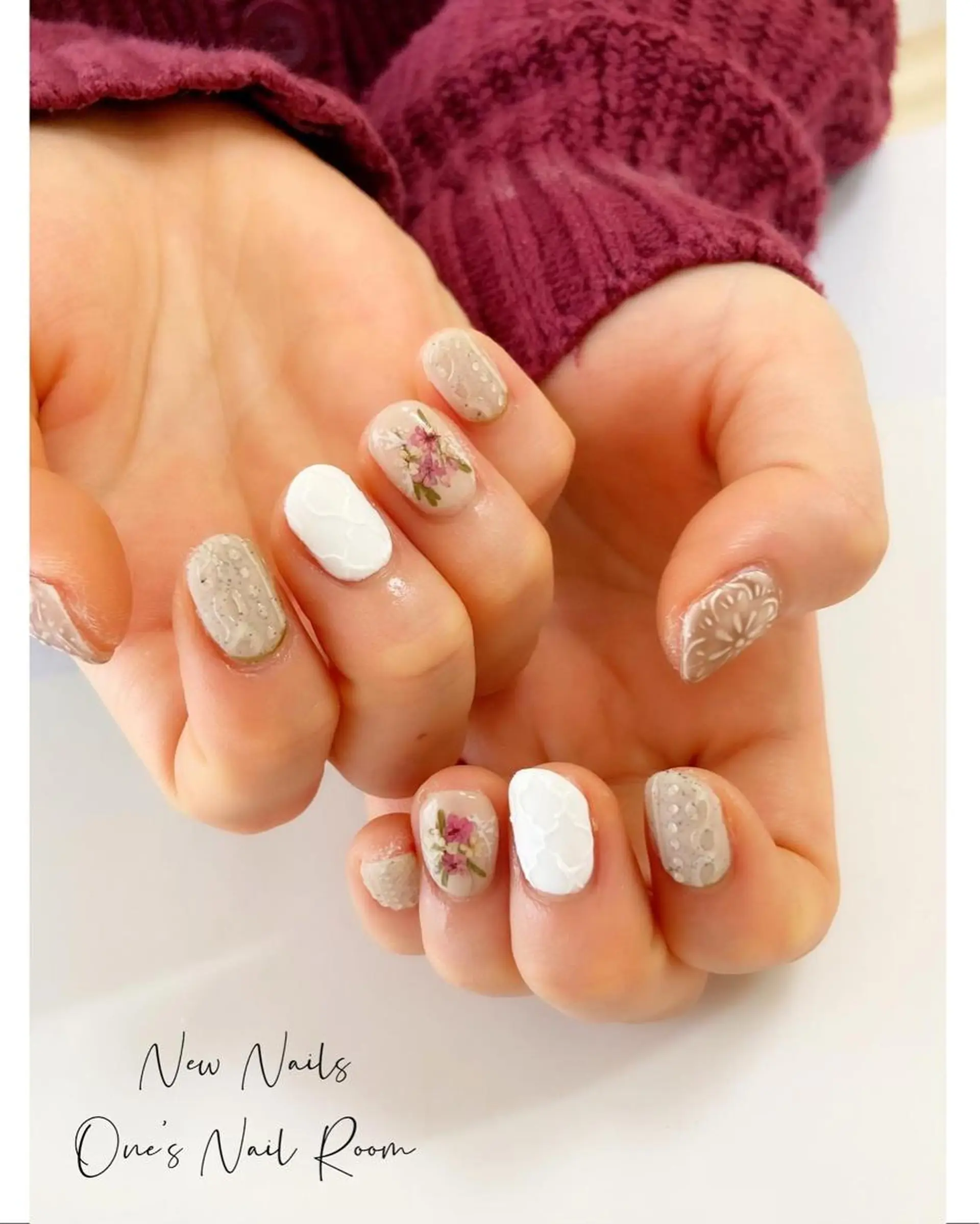 ネイル ハンドネイル One's Nail Roomのネイルデザイン