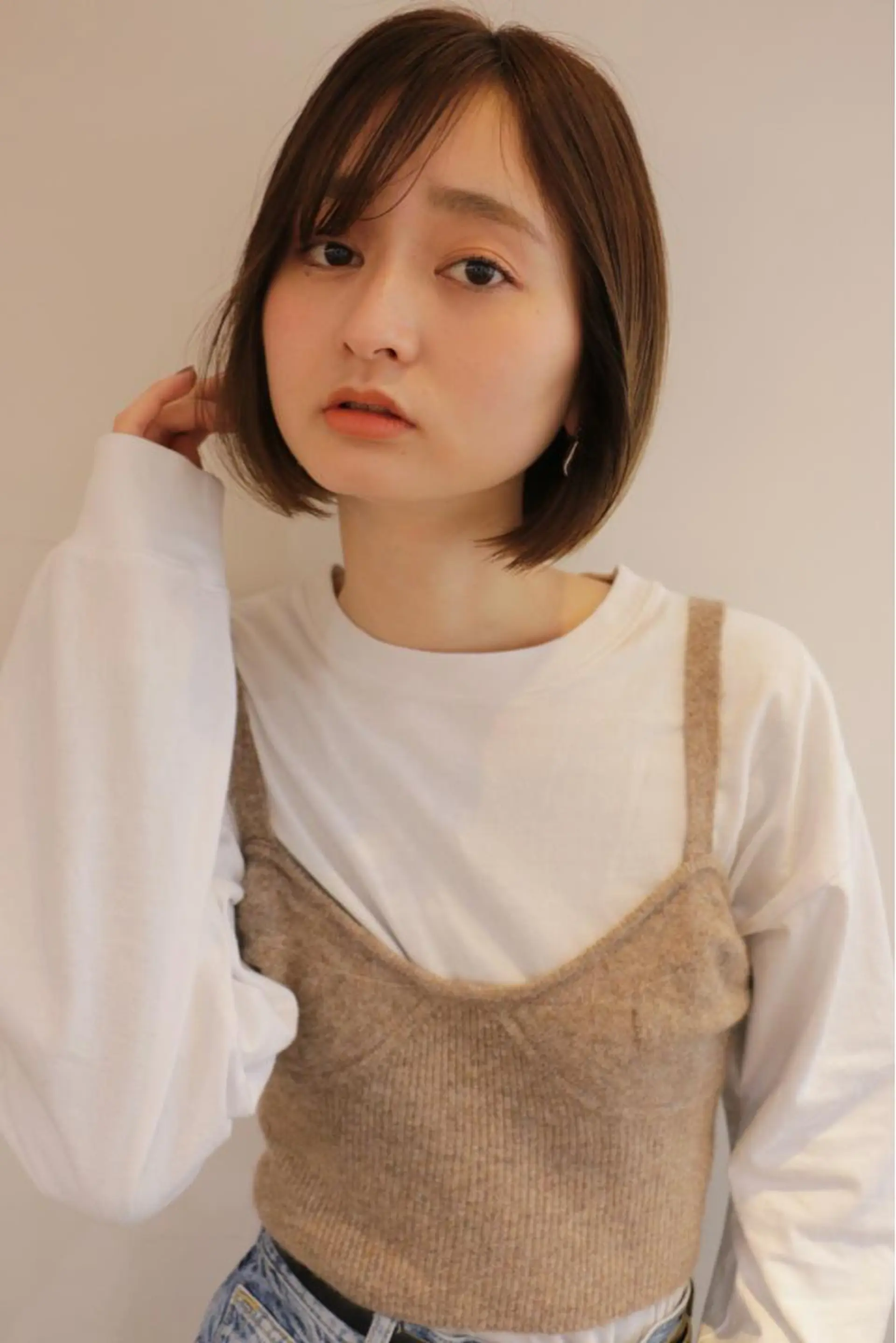 ショート カラー 安村 美奈のヘアスタイル