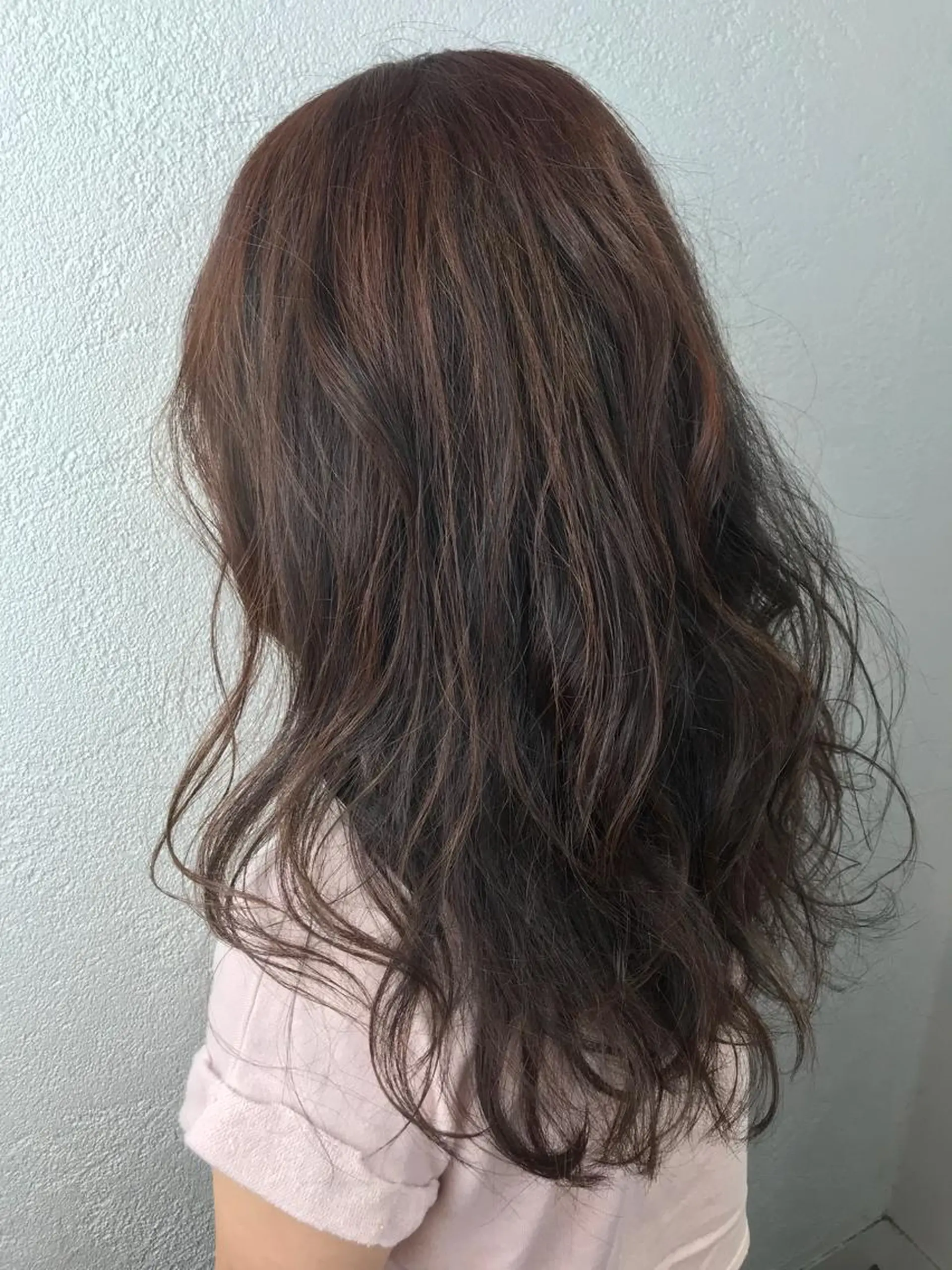 セミロング カラー 透明感カラー ピンクカラー カット ヘアカラー トリートメント デザインカラー🌈 高木リョウのヘアスタイル