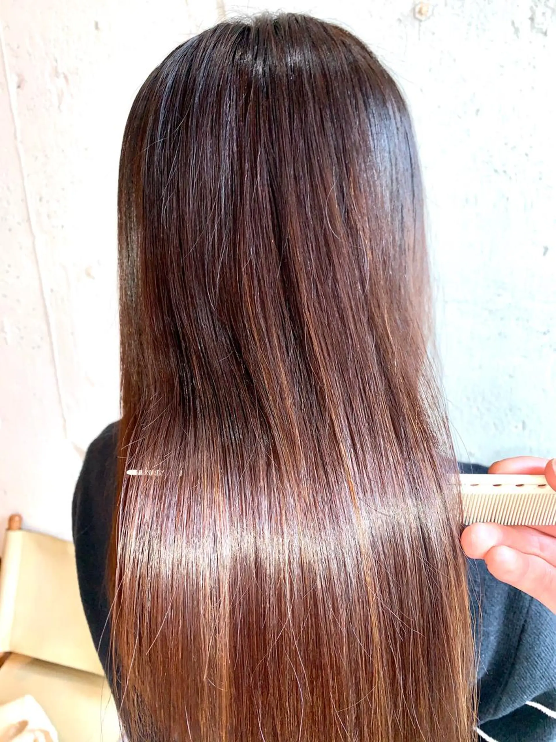 ロング トリートメント カット ヘアカラー 縮毛矯正 トリートメント 💛丁寧さNo.🥇 🧸片山智裕💛のヘアスタイル