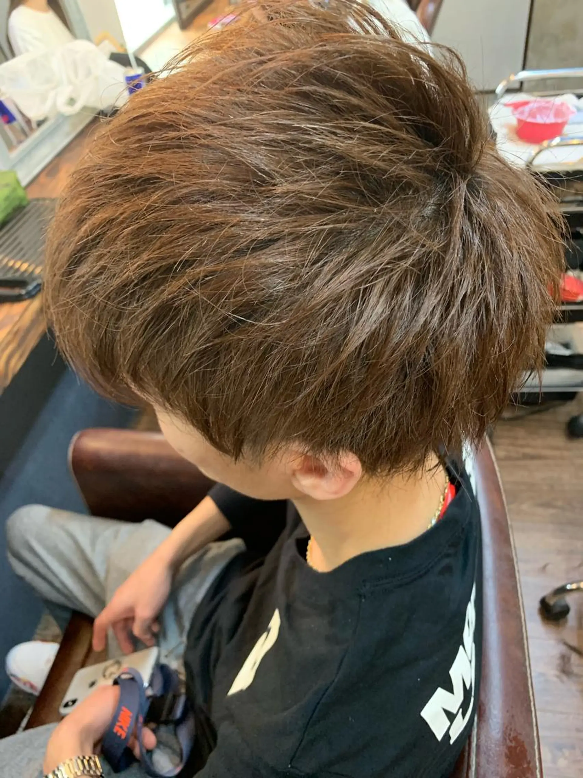 ショート カット ヘアセット ✨上村 潤平✨メンズヘア✨のヘアスタイル