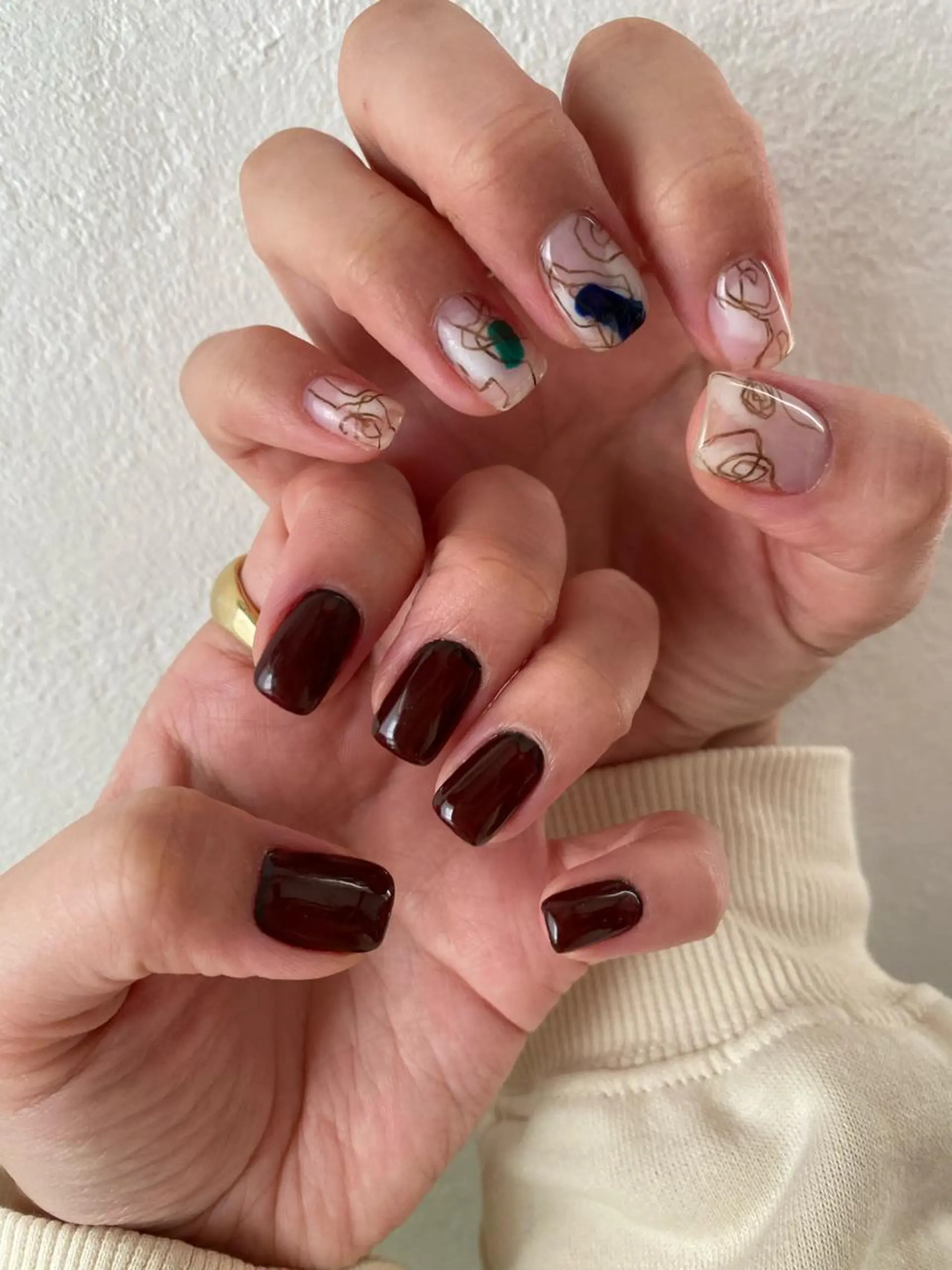 ネイル ハンドネイル and M. nailのネイルデザイン