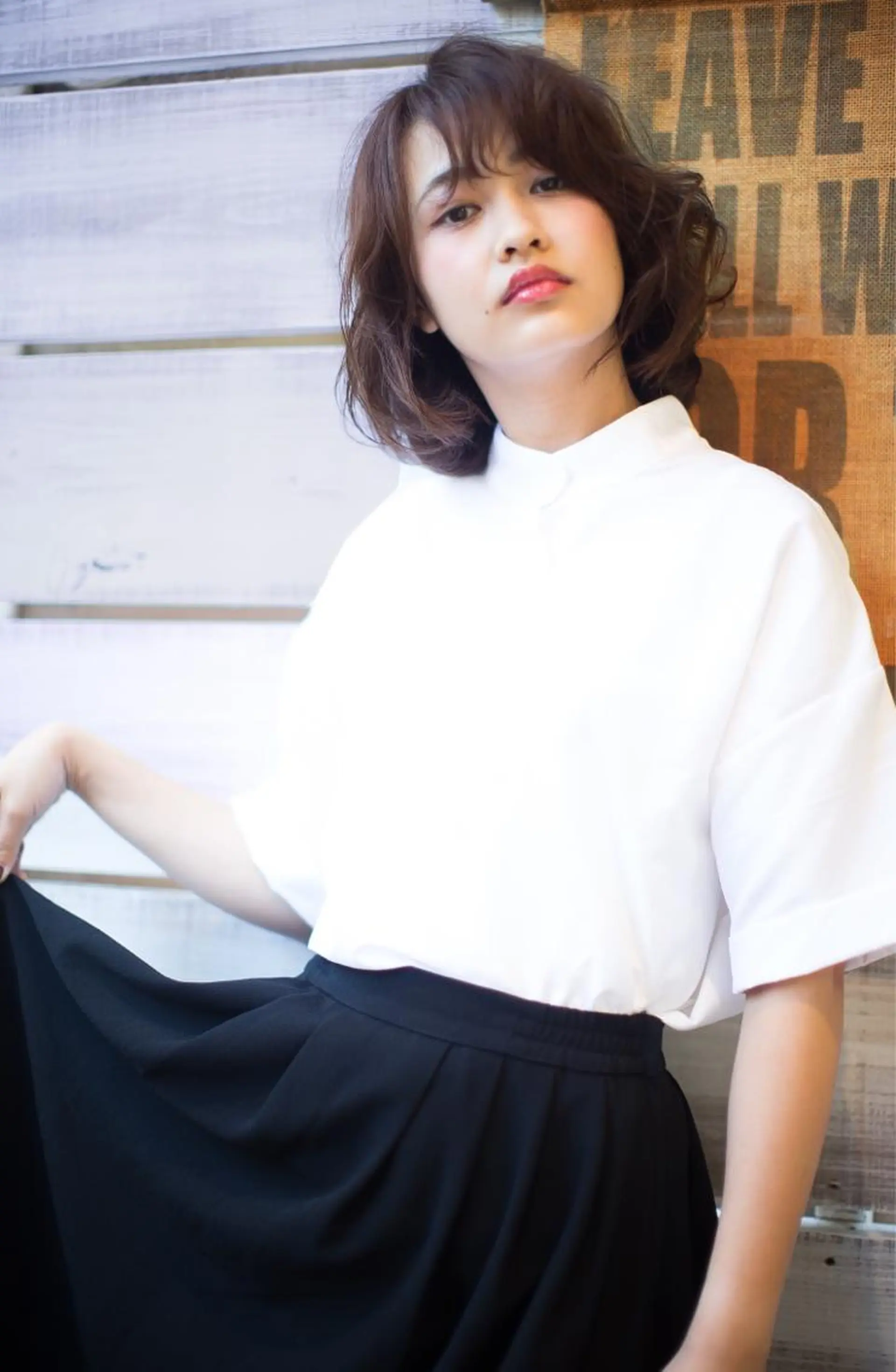 ミディアム HairMake Billowのヘアスタイル