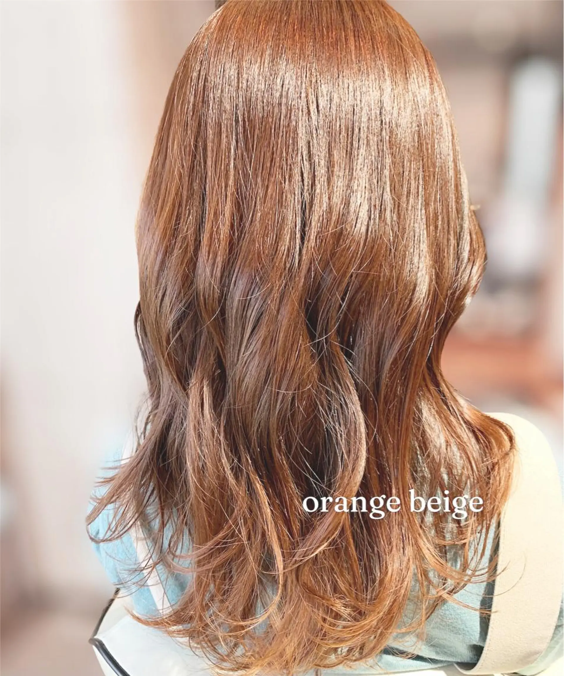 セミロング カラー GO TODAY SHAiRE SALON 梅田店所属・透明感カラー/ボブ 今気になること占う人のヘアスタイル