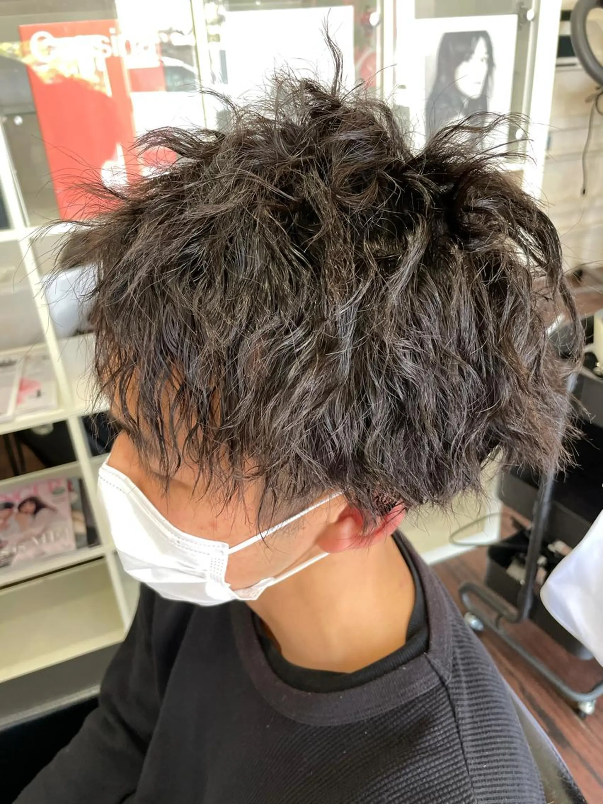 ショート カット パーマ トリートメント シンヤヘアーズ 泉大津本店のヘアスタイル