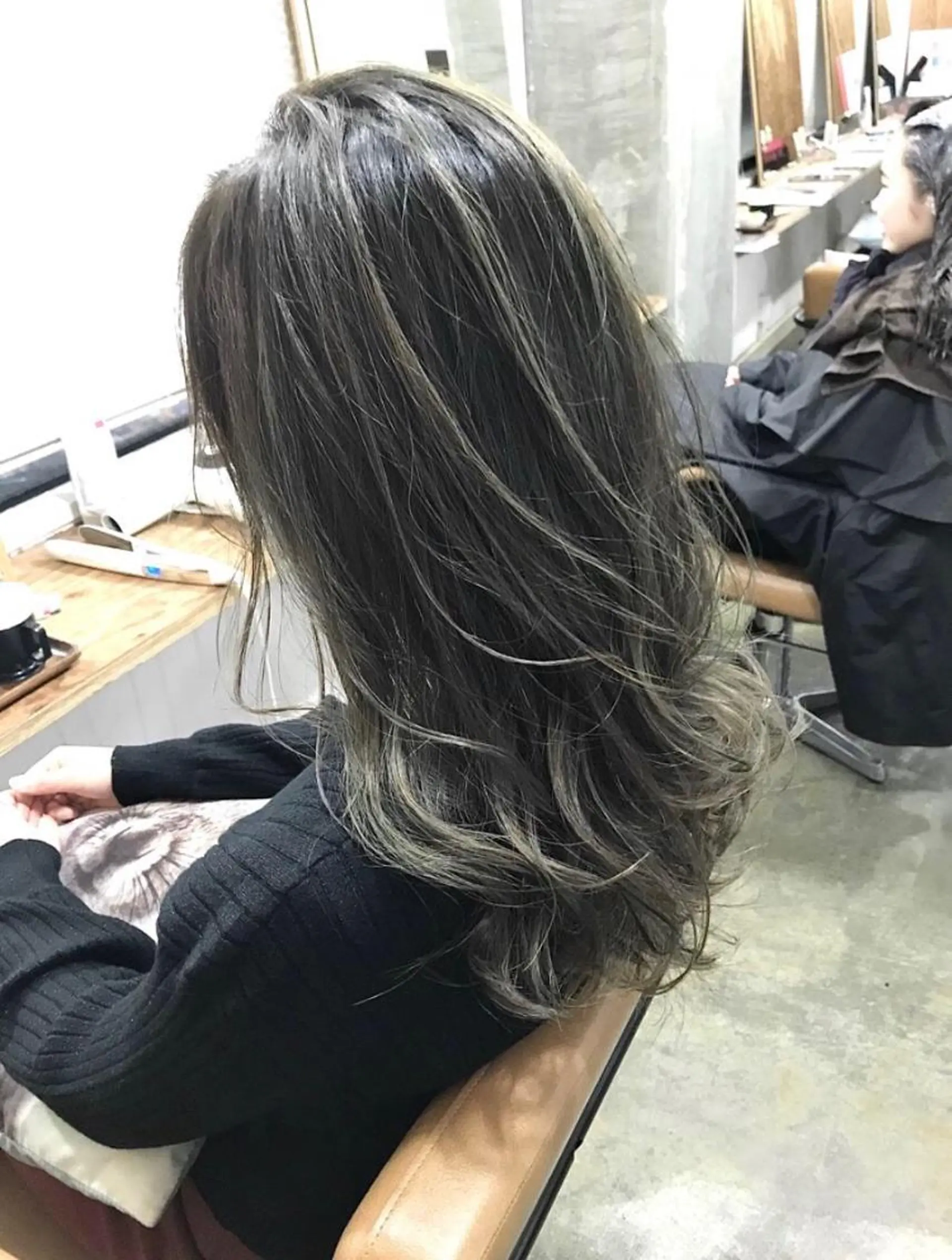 ロング カラー ハイライトカラー ハイライト 🌸髪質改善特化🌸 店長　ゆうやのヘアスタイル